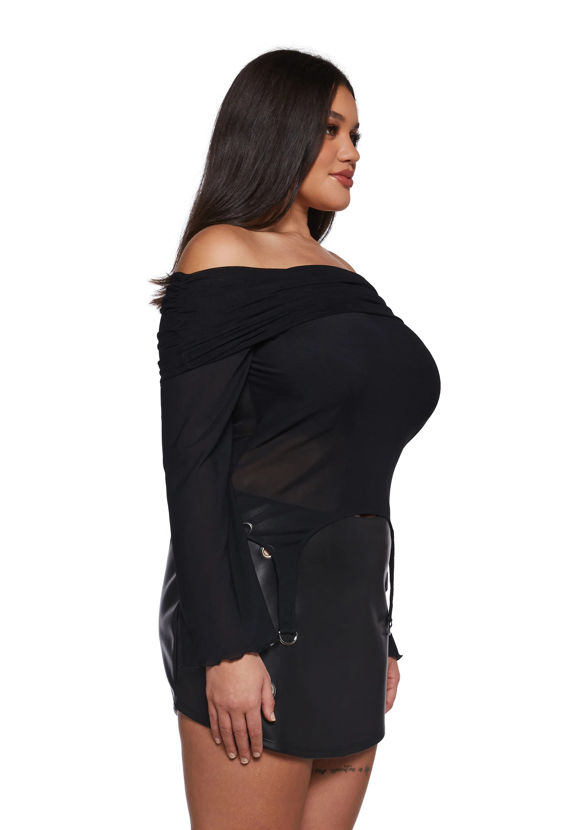Never Underestimate Off The Shoulder Top - Image 7