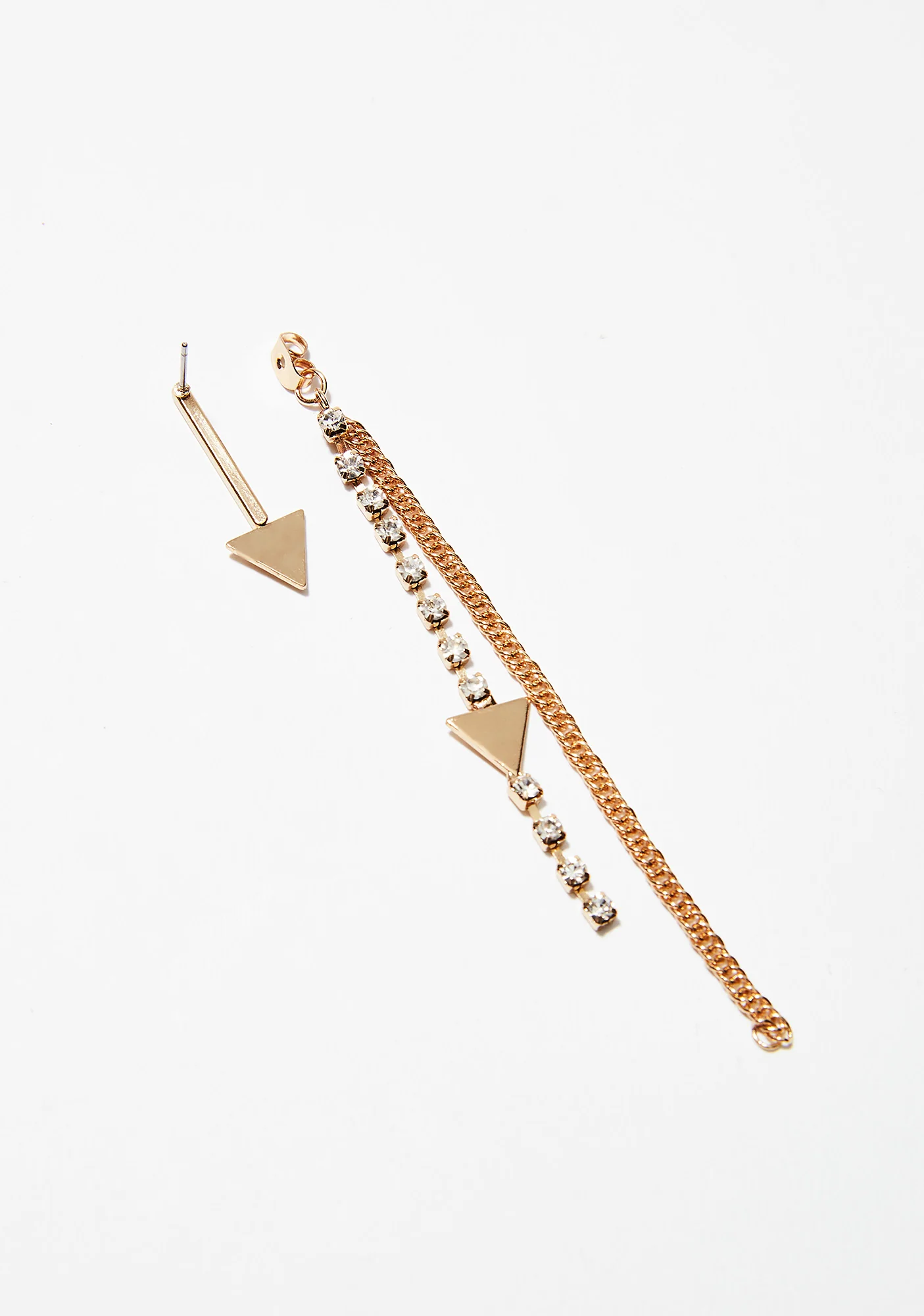 New Direction Chain Earrings - Image 3