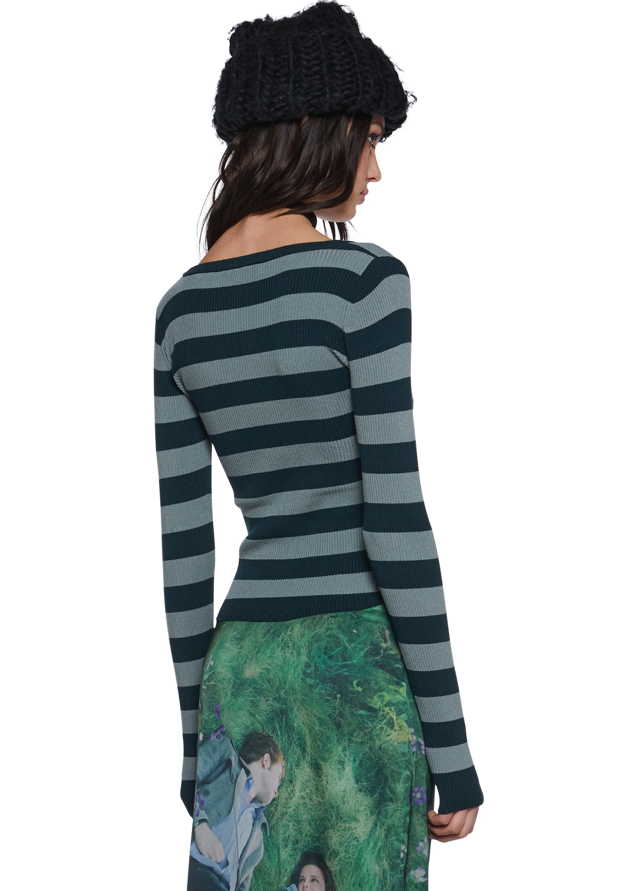 New Girl Striped Top - Image 4