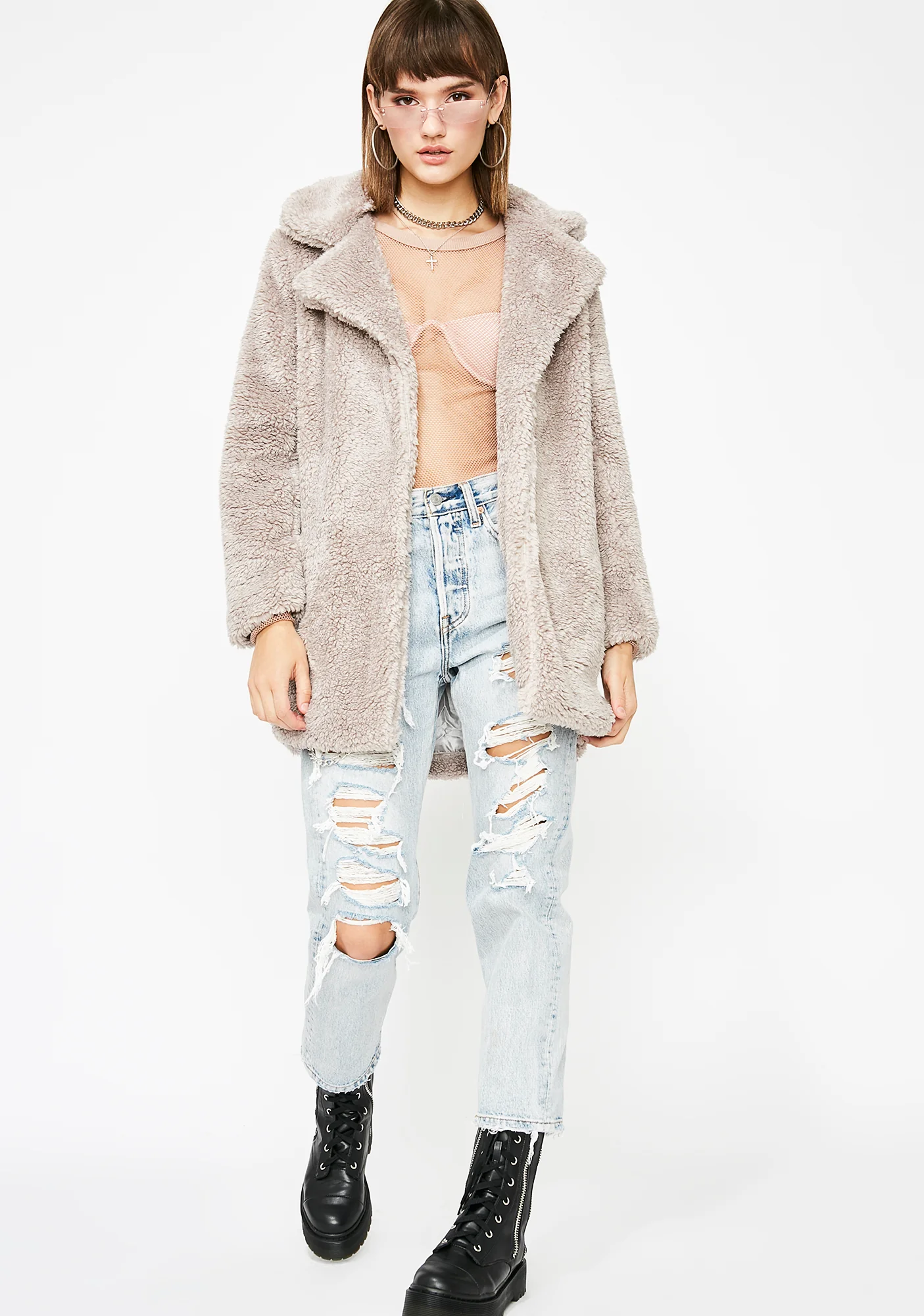 New York Winters Teddy Jacket - Image 3