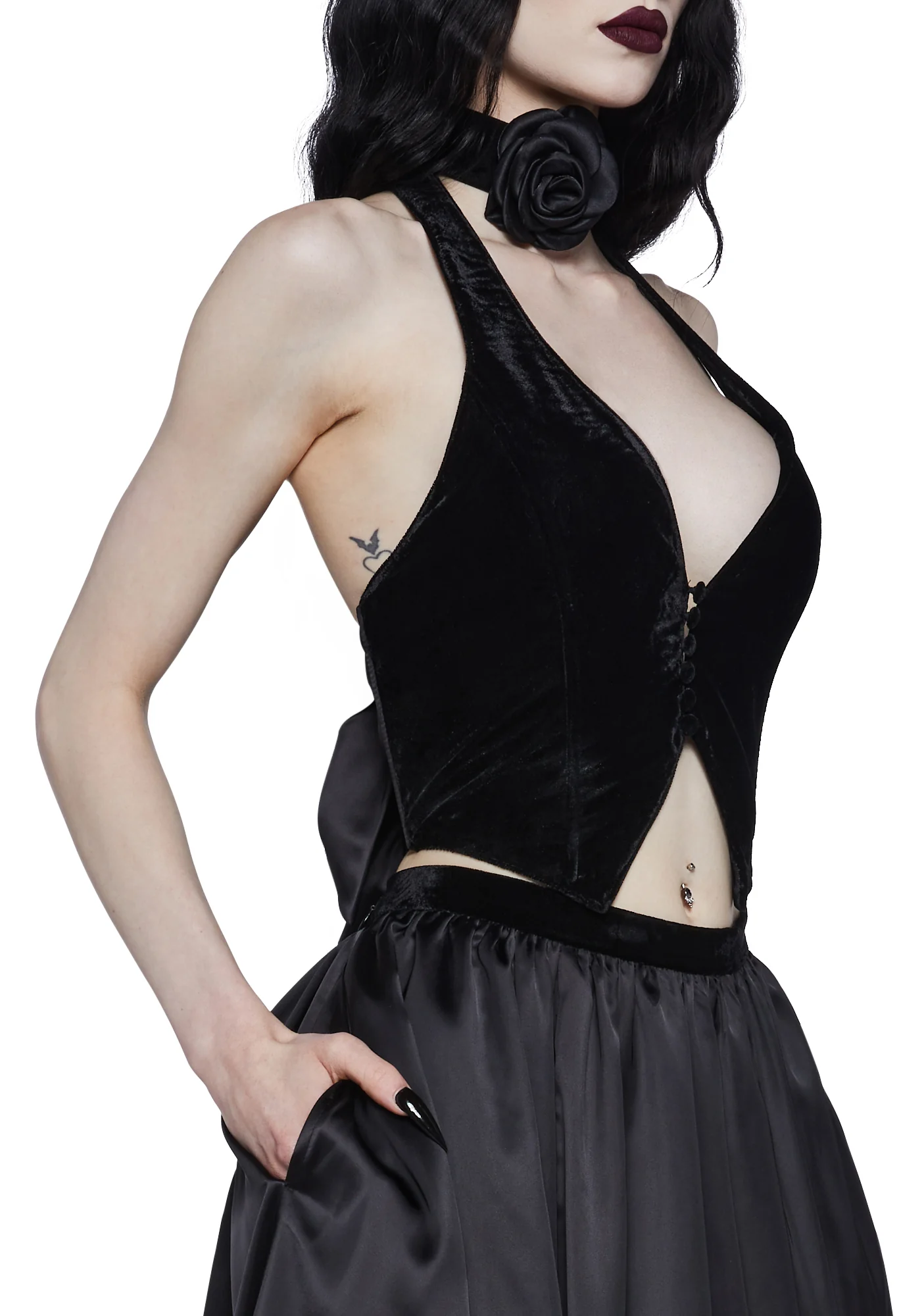 Night Coven Vest And Ball Gown Set - Image 8