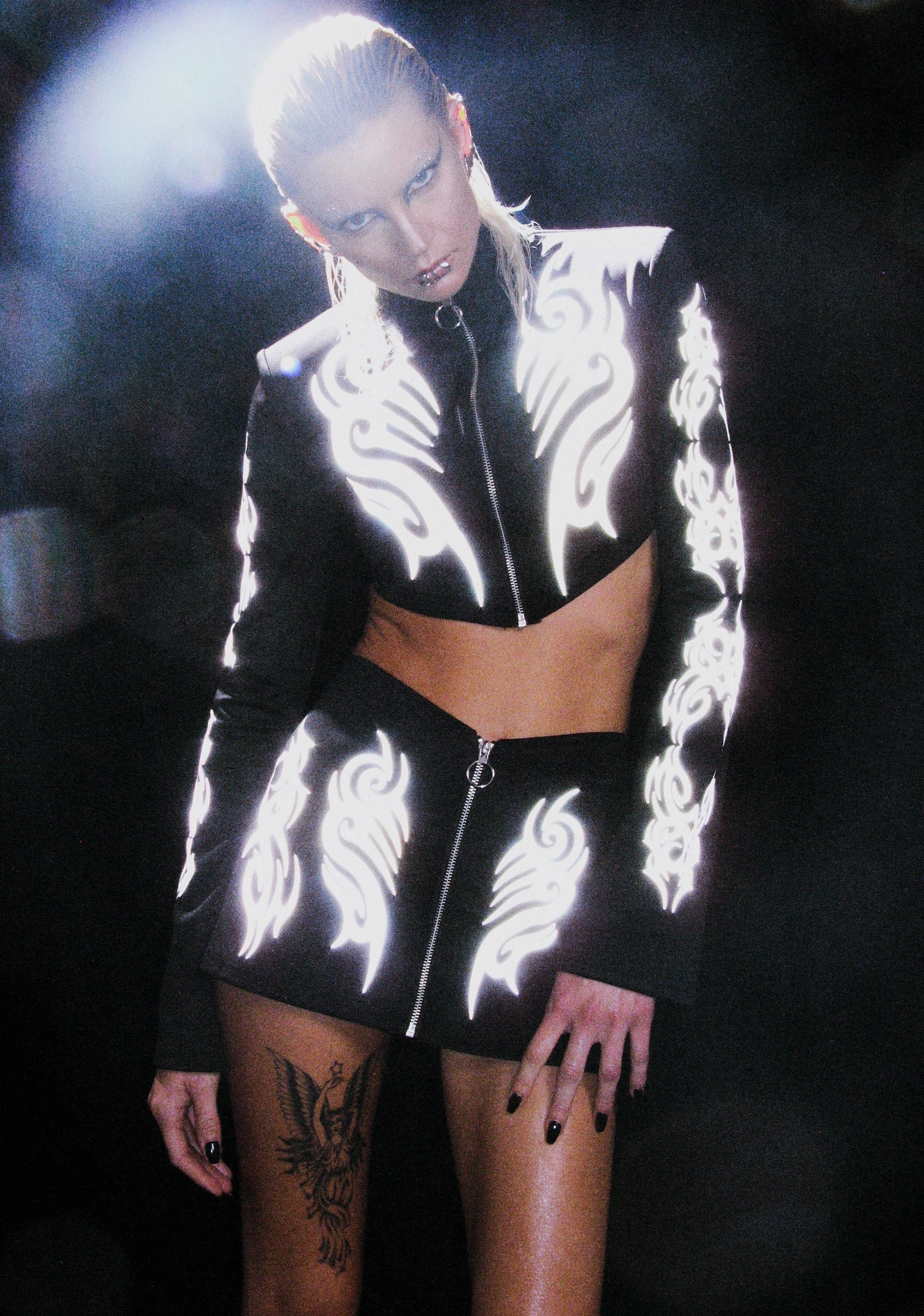 Night Raver Reflective Zip-Up Top - Image 9