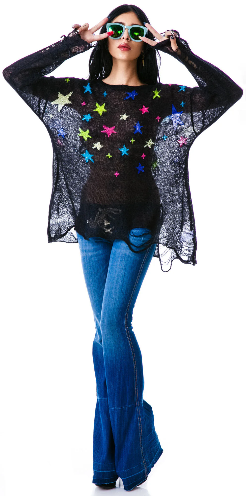 Nighttime Lennon Sweater - Gold - Image 2