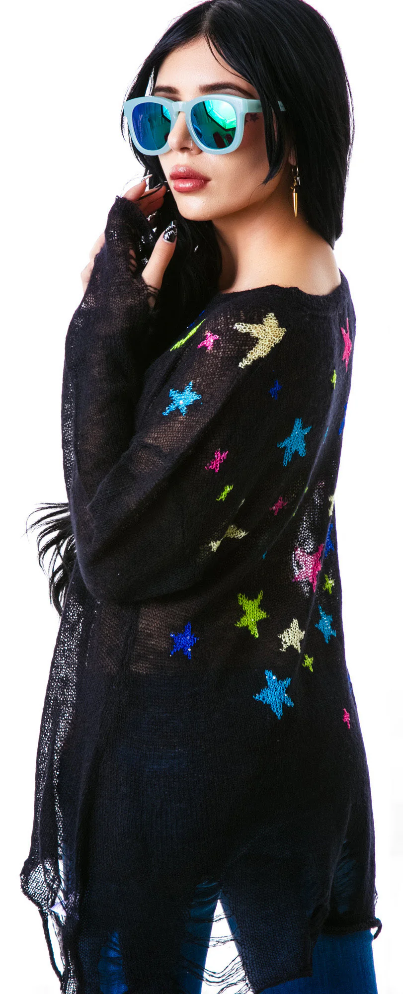 Nighttime Lennon Sweater - Gold - Image 3