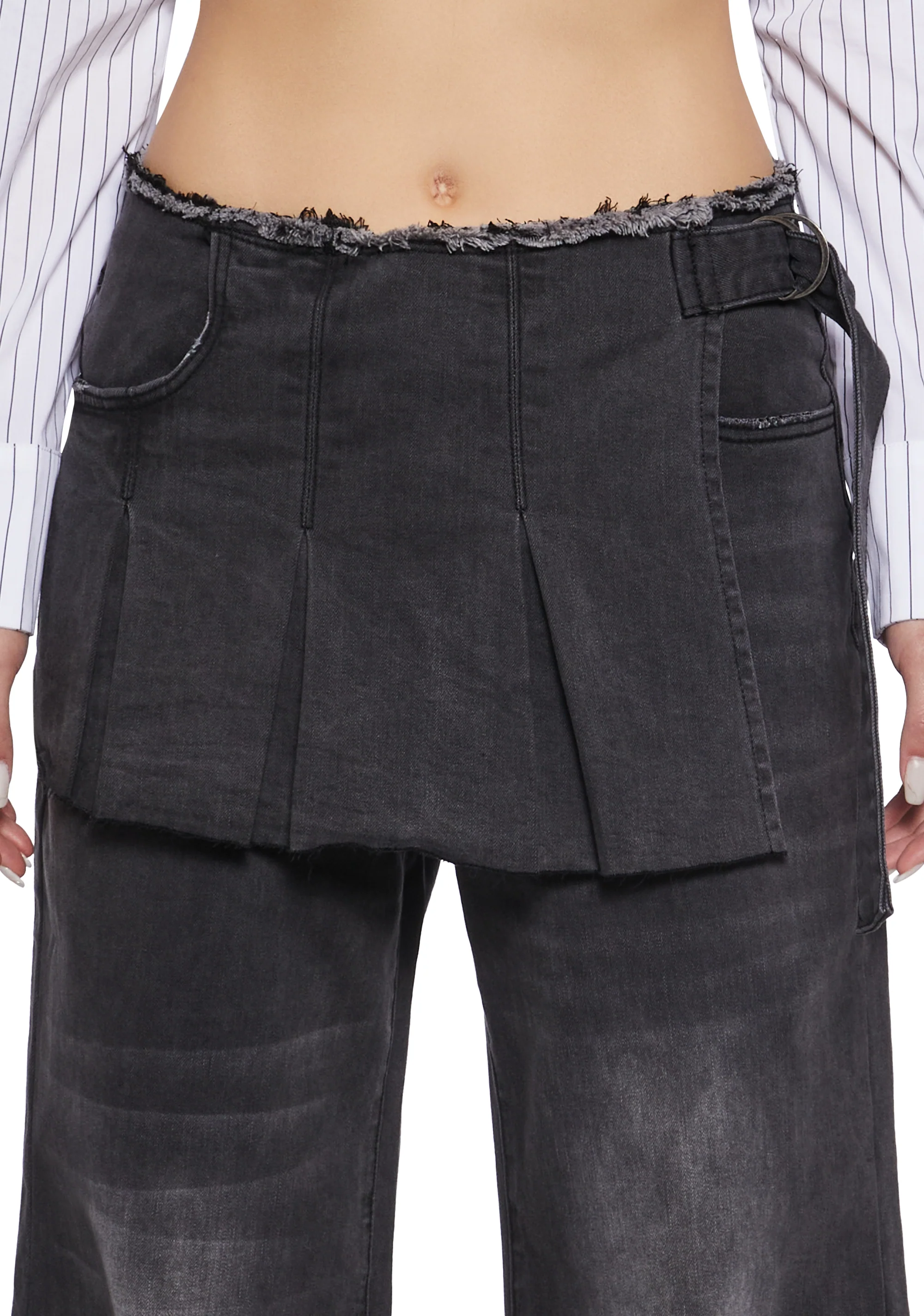 Ninja Academy Elite Wide Leg Pants With Skirt - Image 8