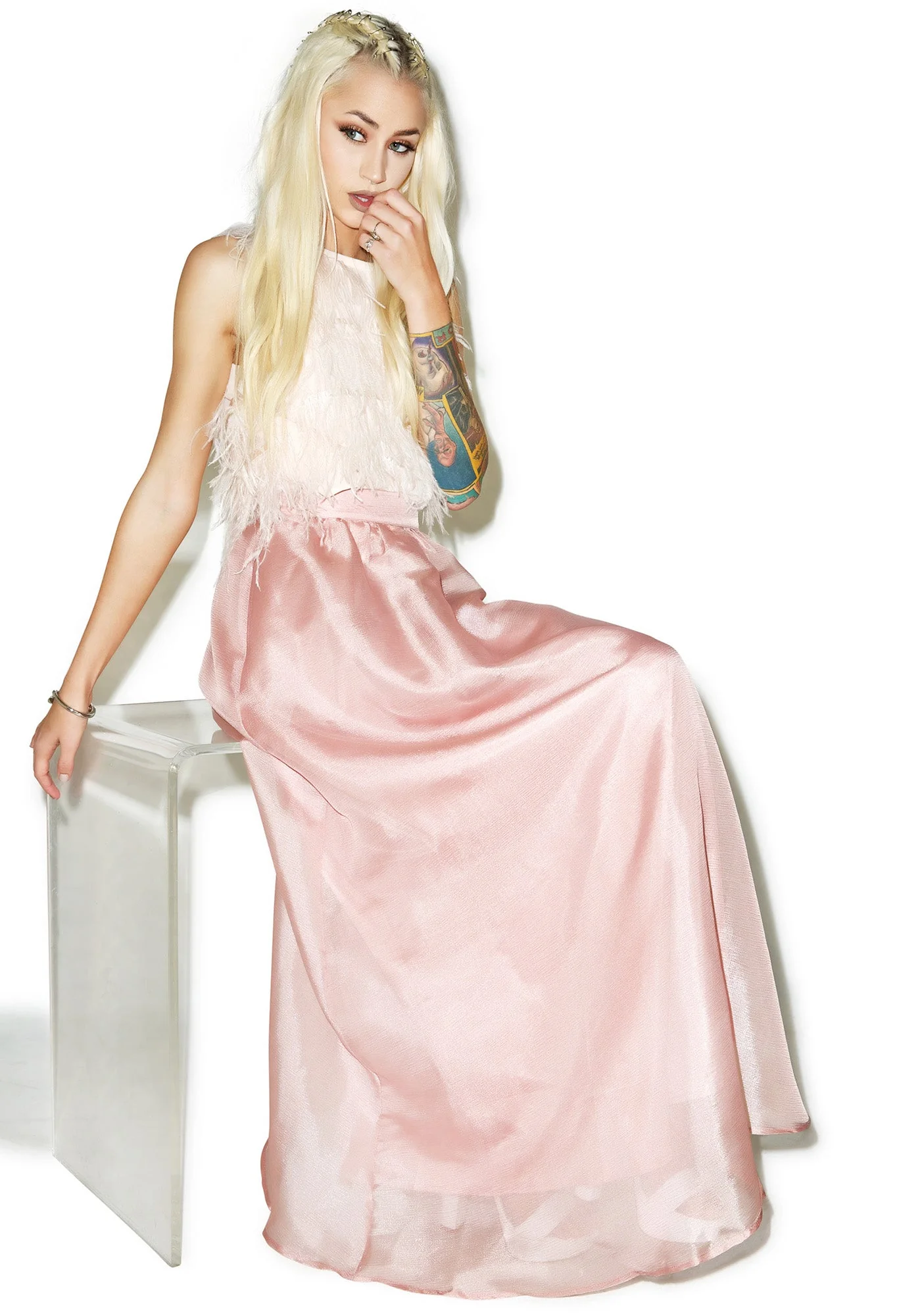 Nippon Maxi Skirt - Black - Image 2