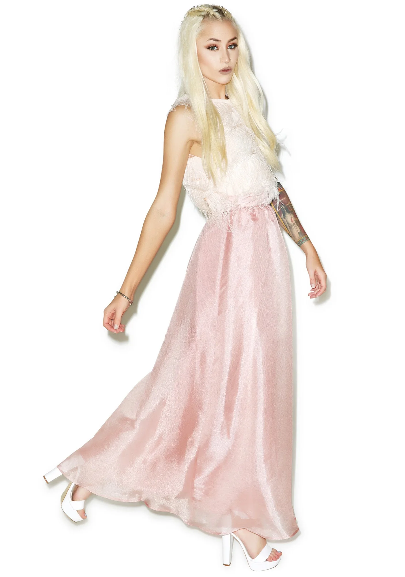Nippon Maxi Skirt - Black - Image 3