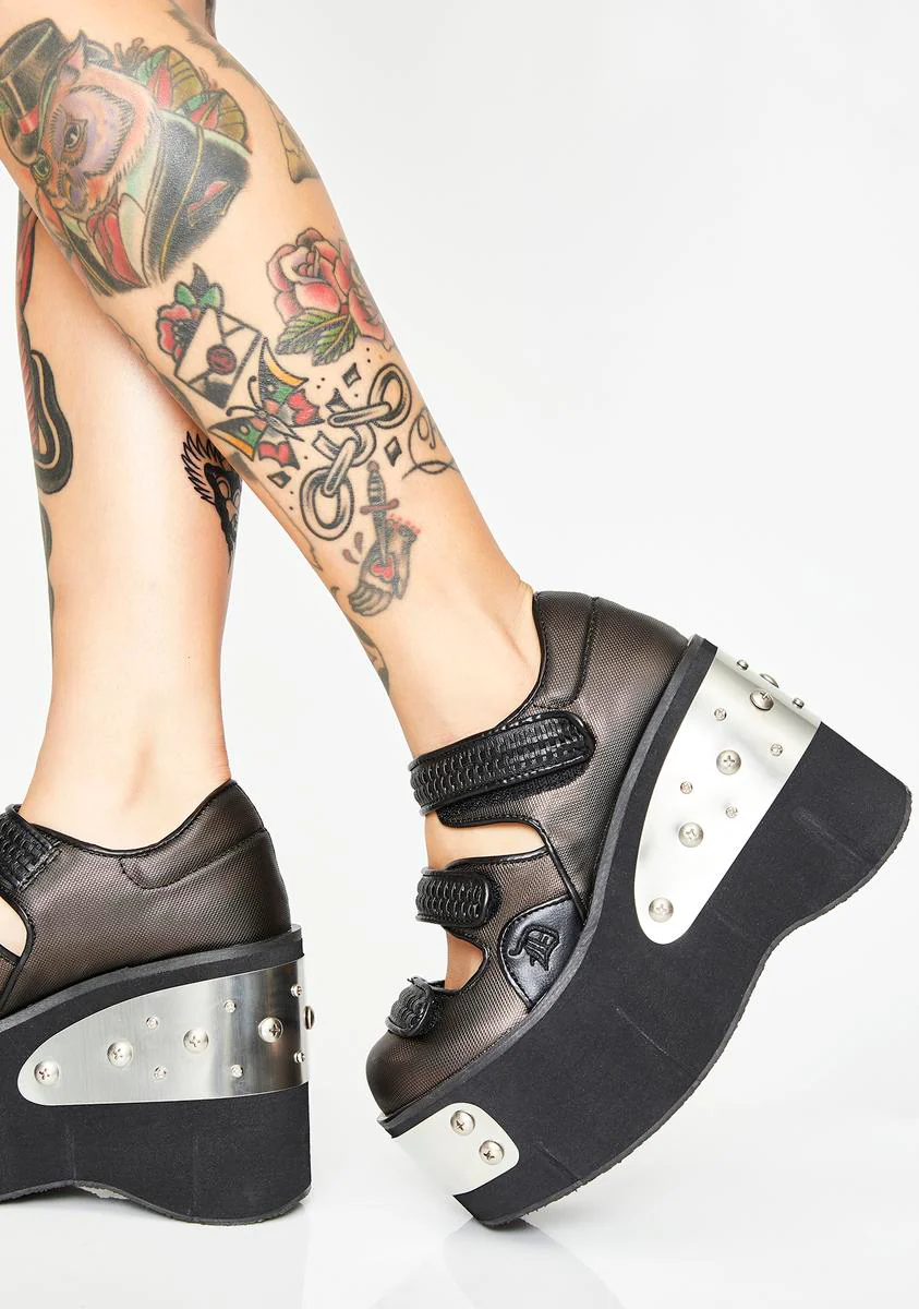 KERA-13 Platform Mary Jane Shoes - Image 5