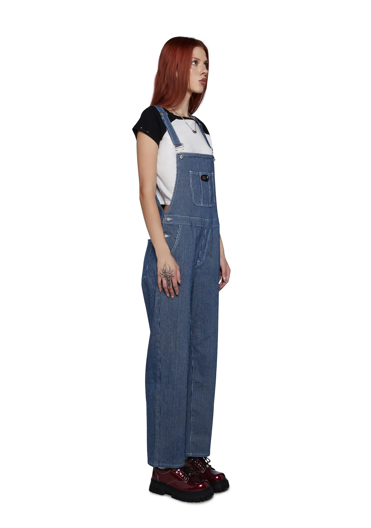 No Bounds Denim Overalls - Light Blue - Image 3