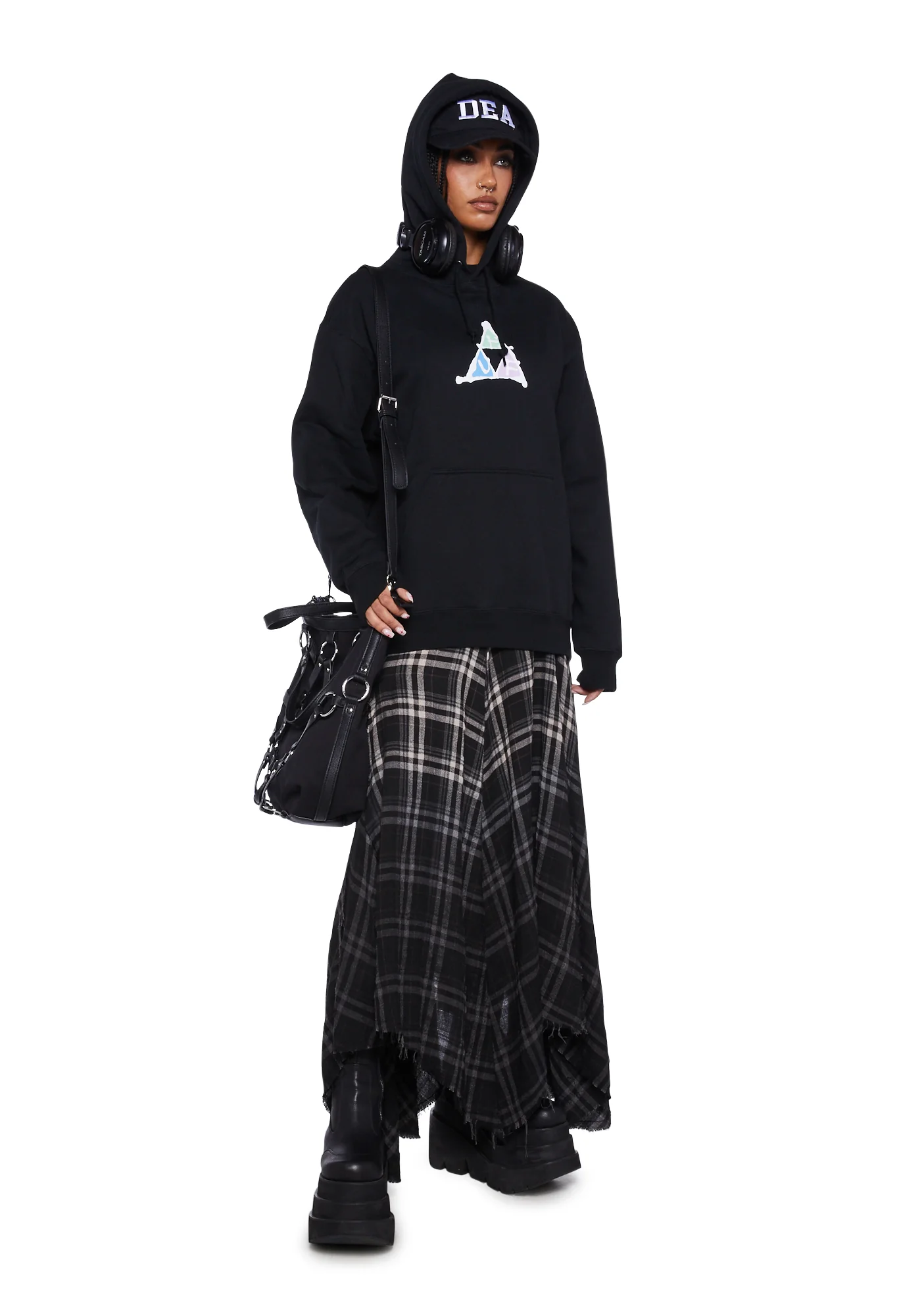 No-Fi Triple Triangle Hoodie - Image 2