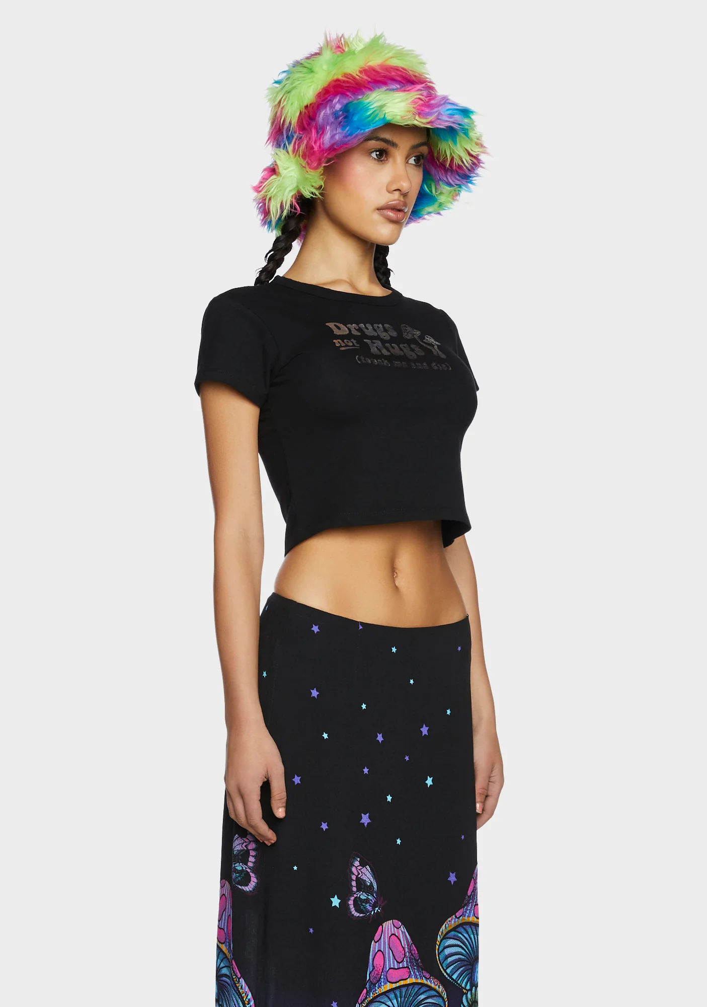 No Hugs Club Baby Tee - Image 3