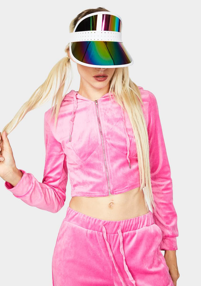 No Pictures Please Iridescent Visor - Image 3