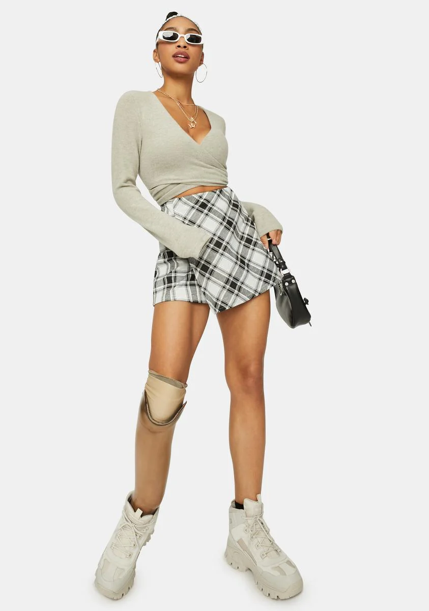 No Surprise Wrap Crop Top - Image 3