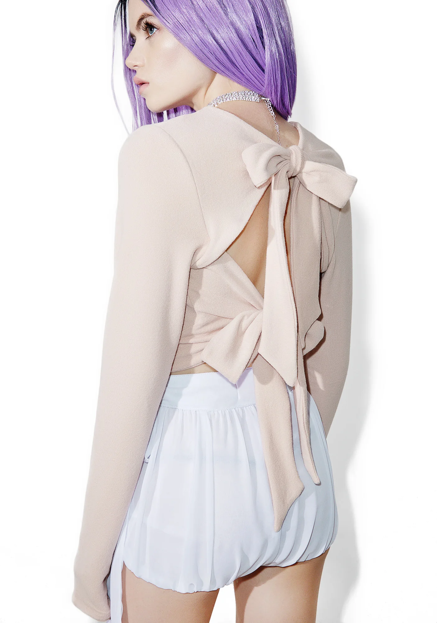 No Walls Tie-Back Sweater - Image 2