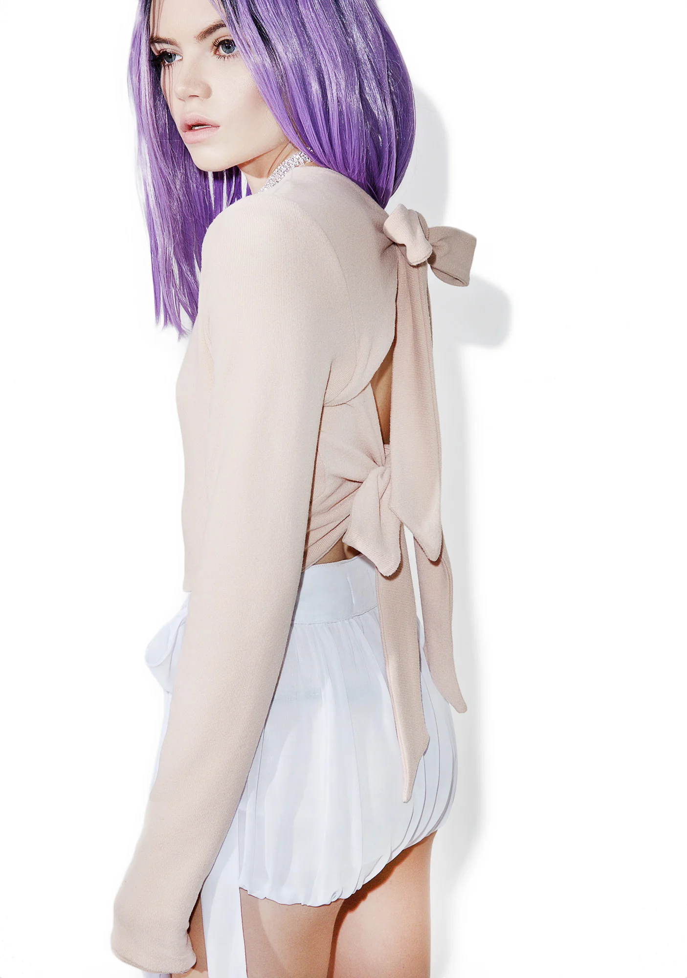 No Walls Tie-Back Sweater - Image 5