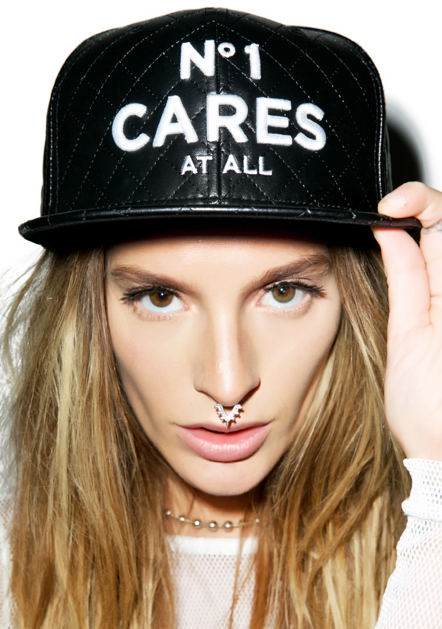 No1 Cares Quilted Snapback - Image 4