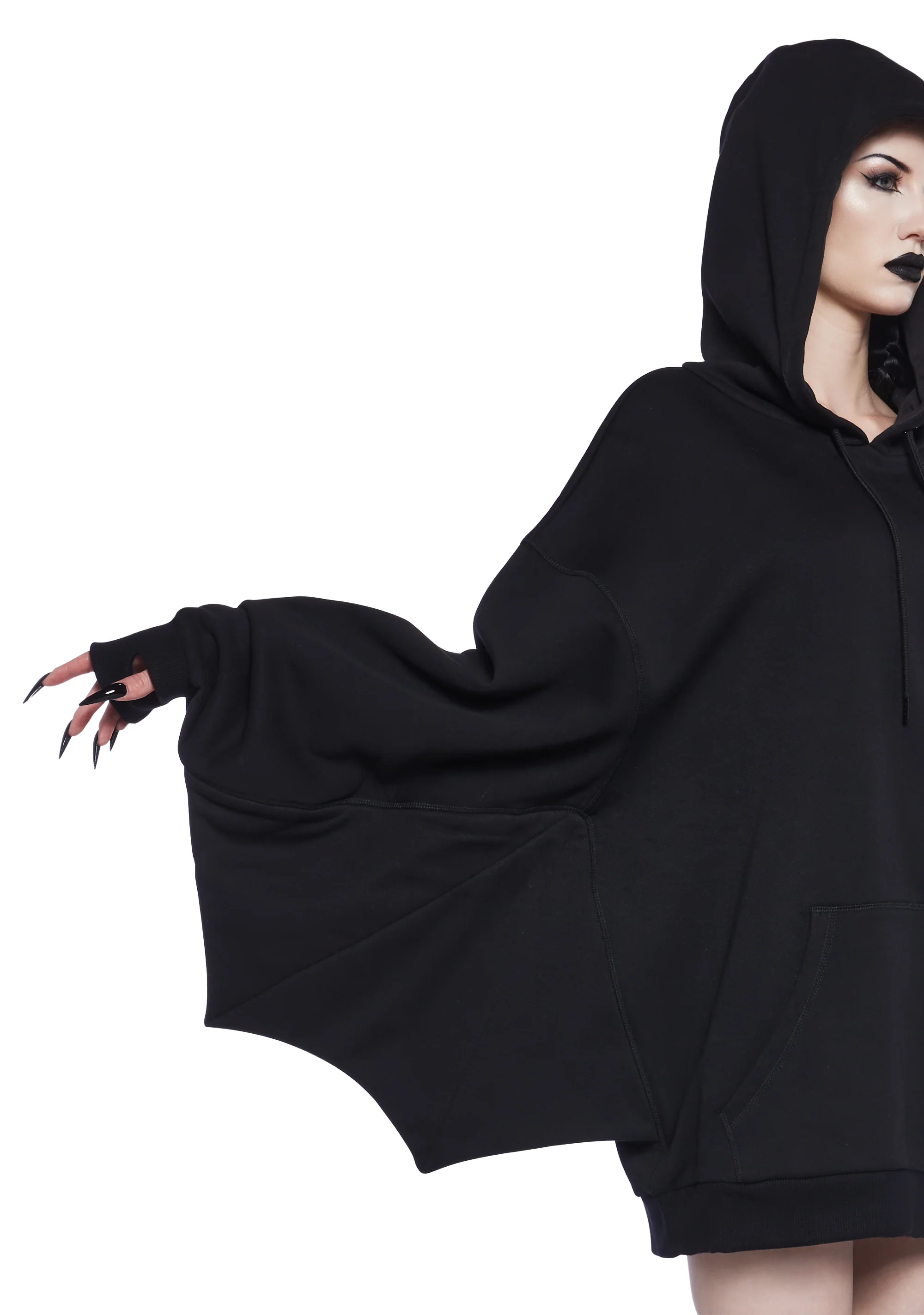 Nocturnal Embrace Pullover Hoodie - Image 7