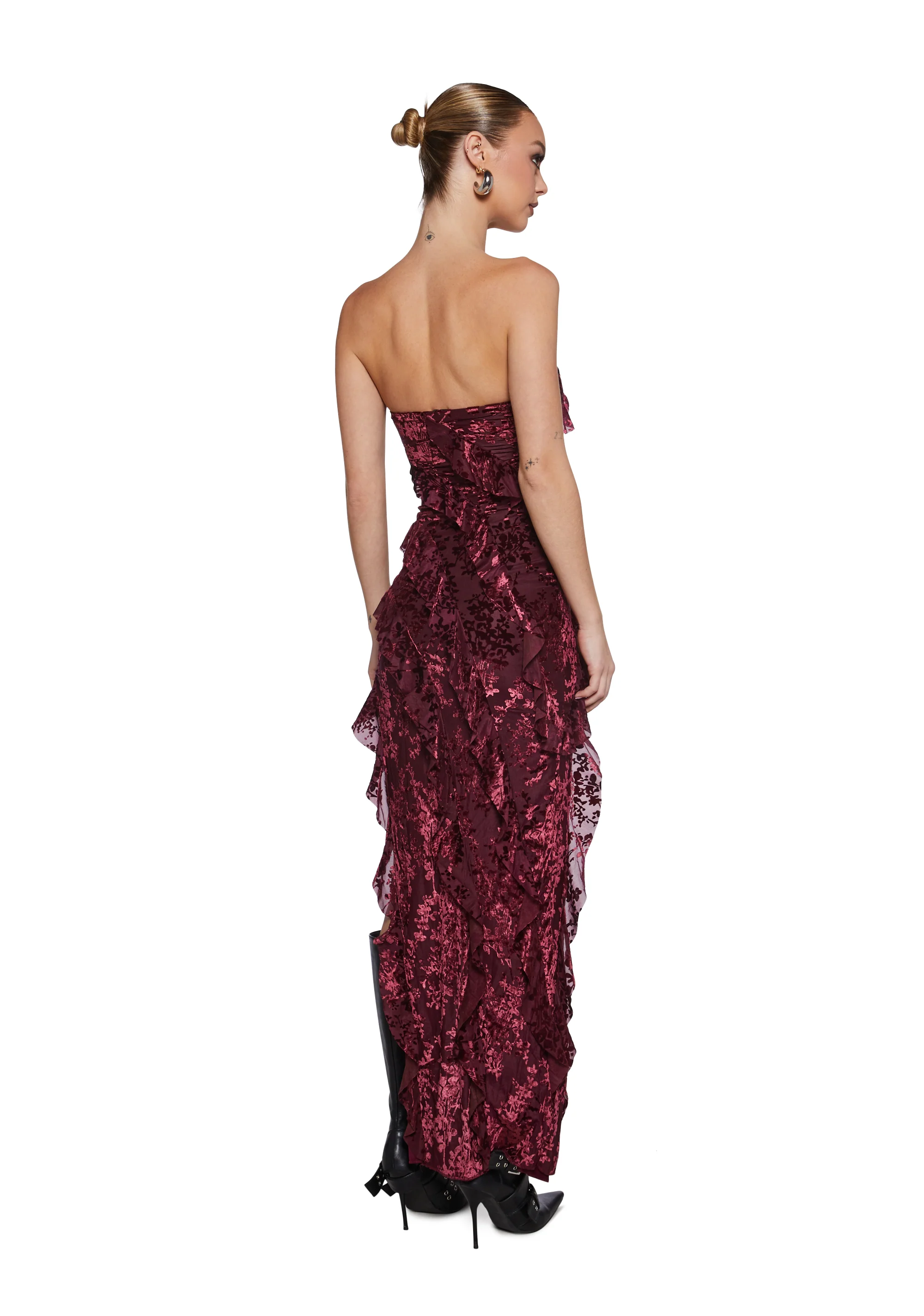 Nocturnal Sensation Maxi Dress - Image 4
