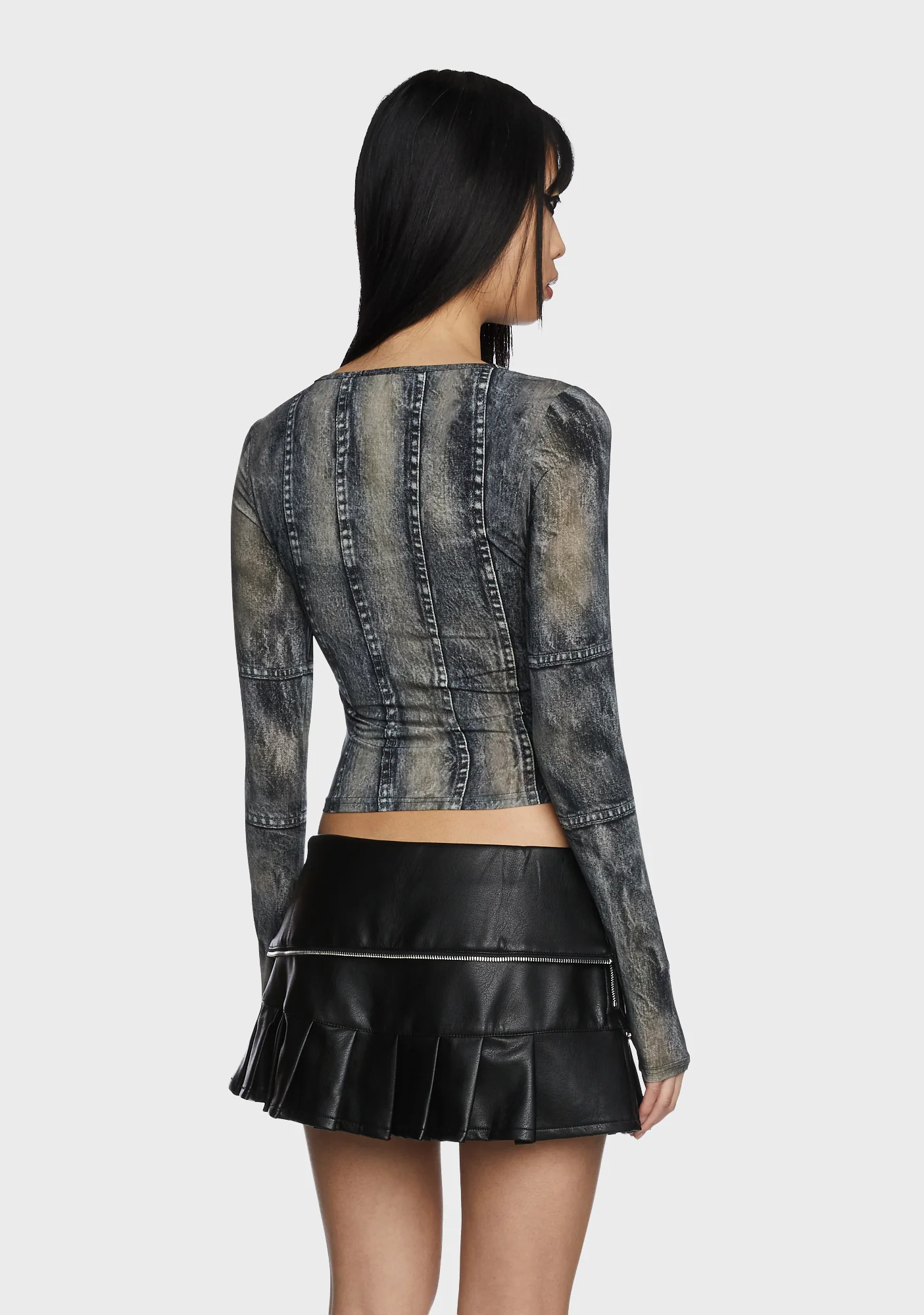 Noir Mesh Top - Image 4