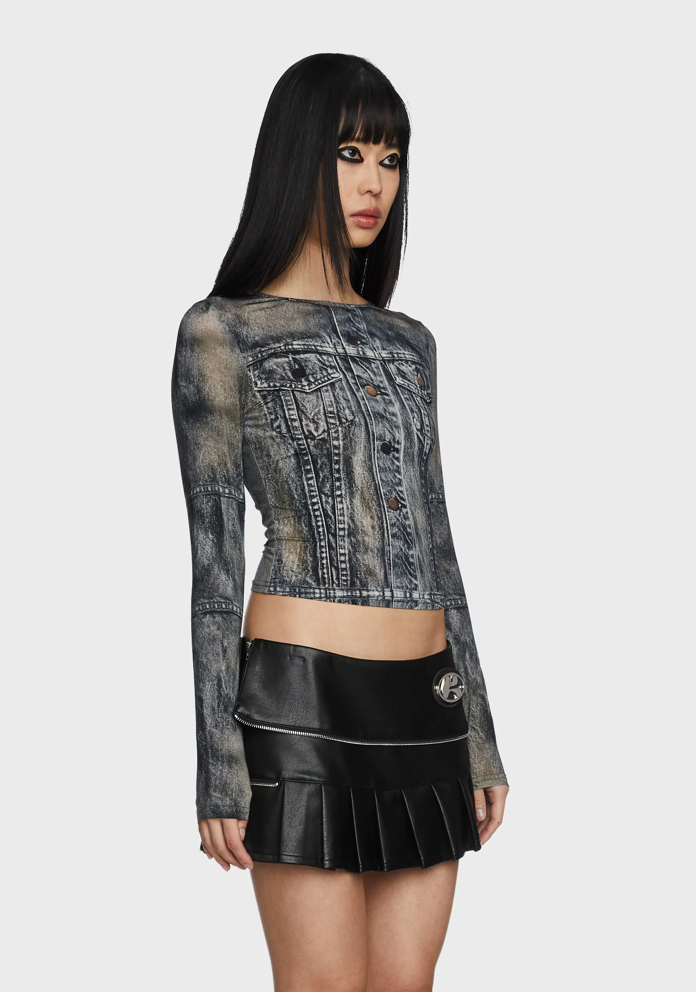 Noir Mesh Top - Image 5