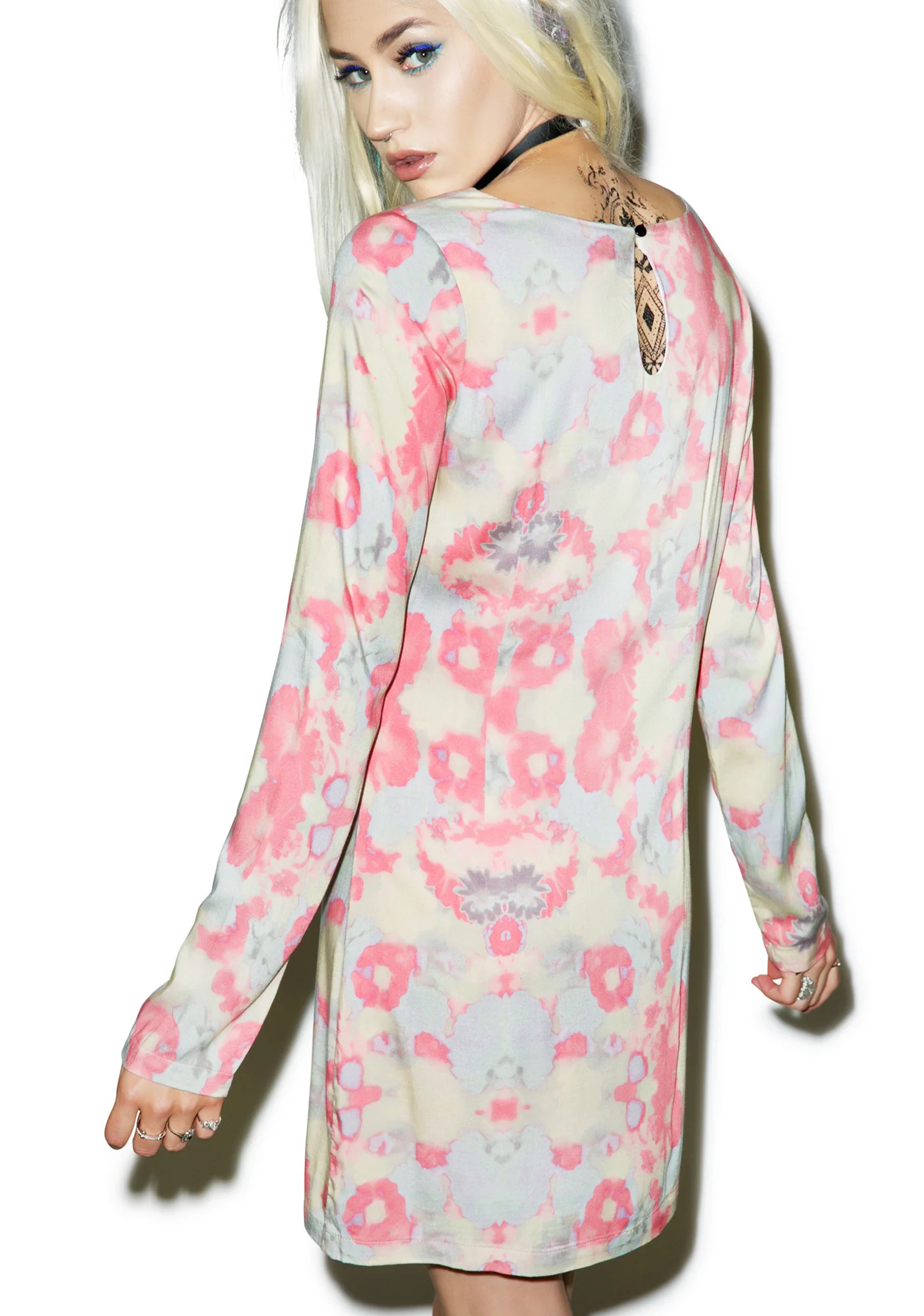 Noni Melted Flower Dress - Image 3