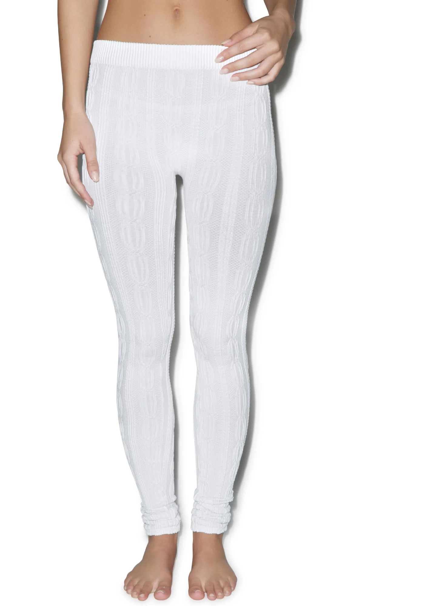 Norwegian Beauty Cable Knit Leggings - Image 6