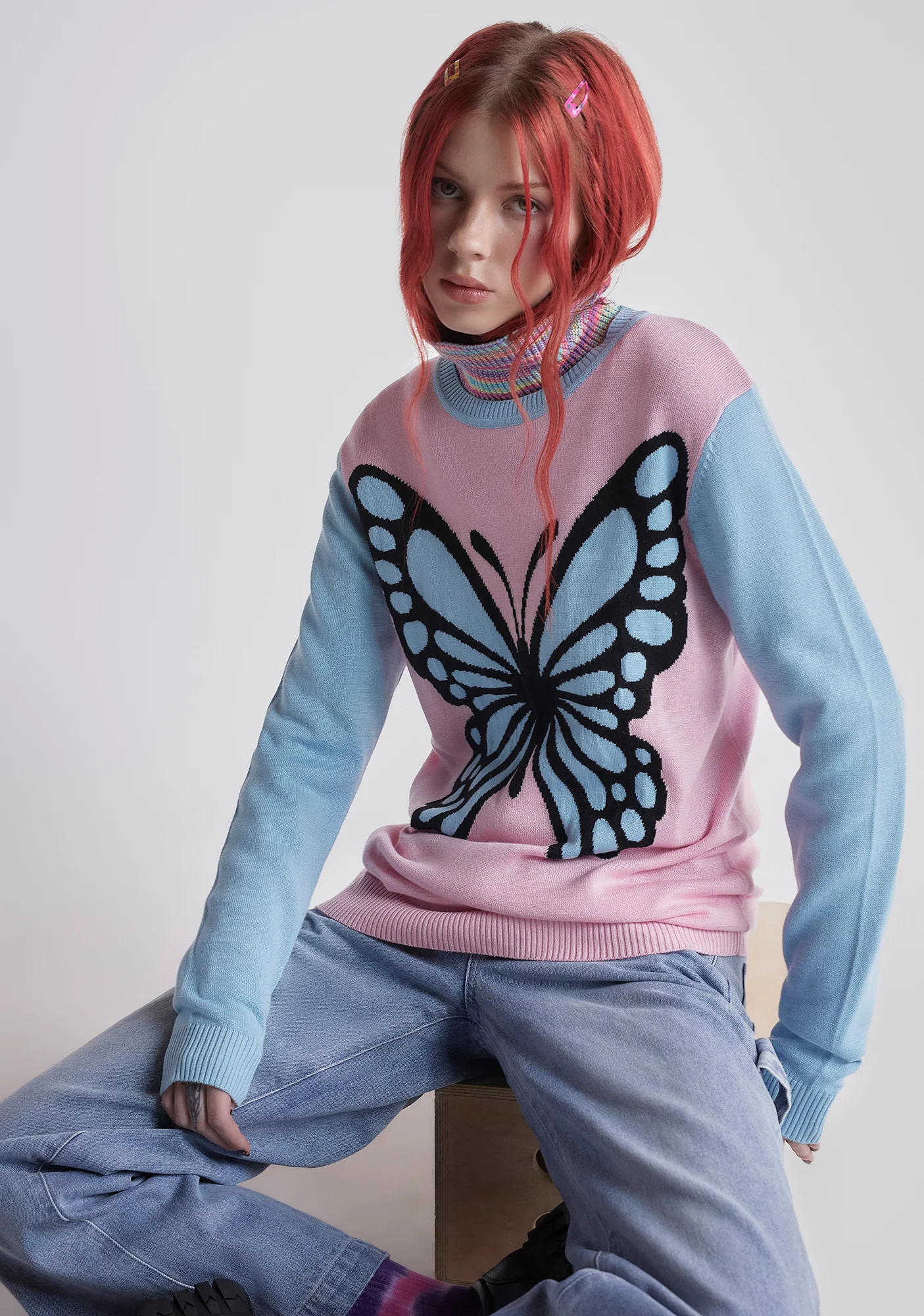 Nostalgia Lane Intarsia Sweater - Image 6