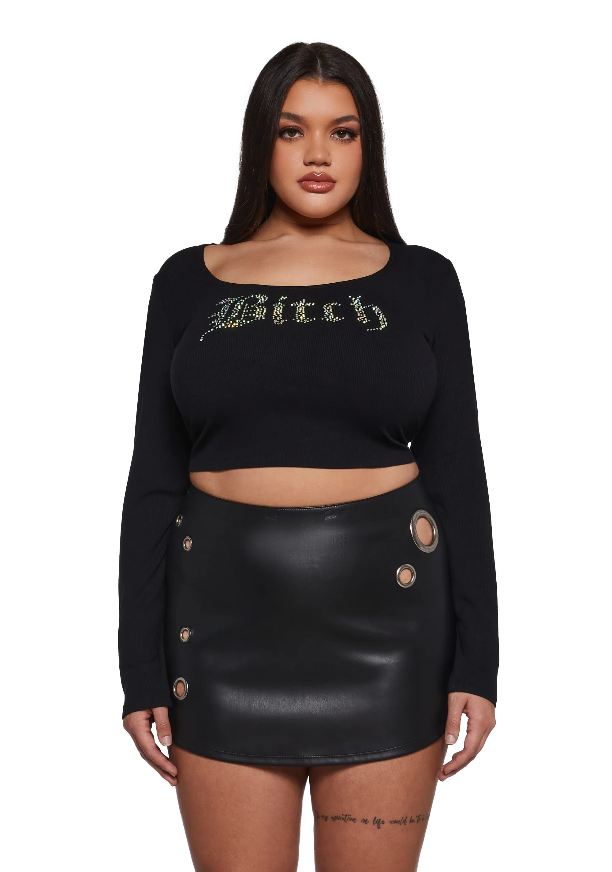 Not Nice Long Sleeve Top - Image 2