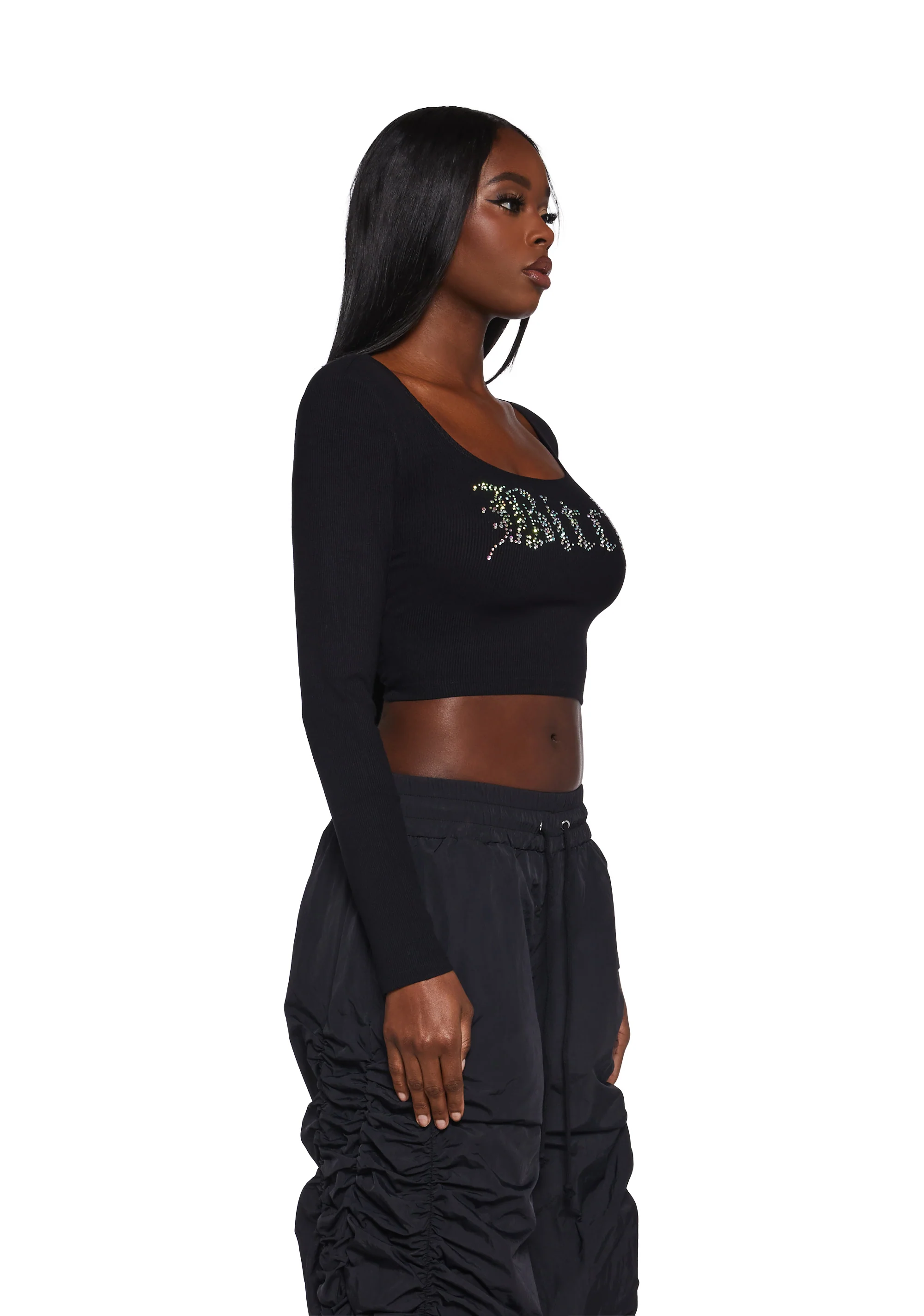 Not Nice Long Sleeve Top - Image 3