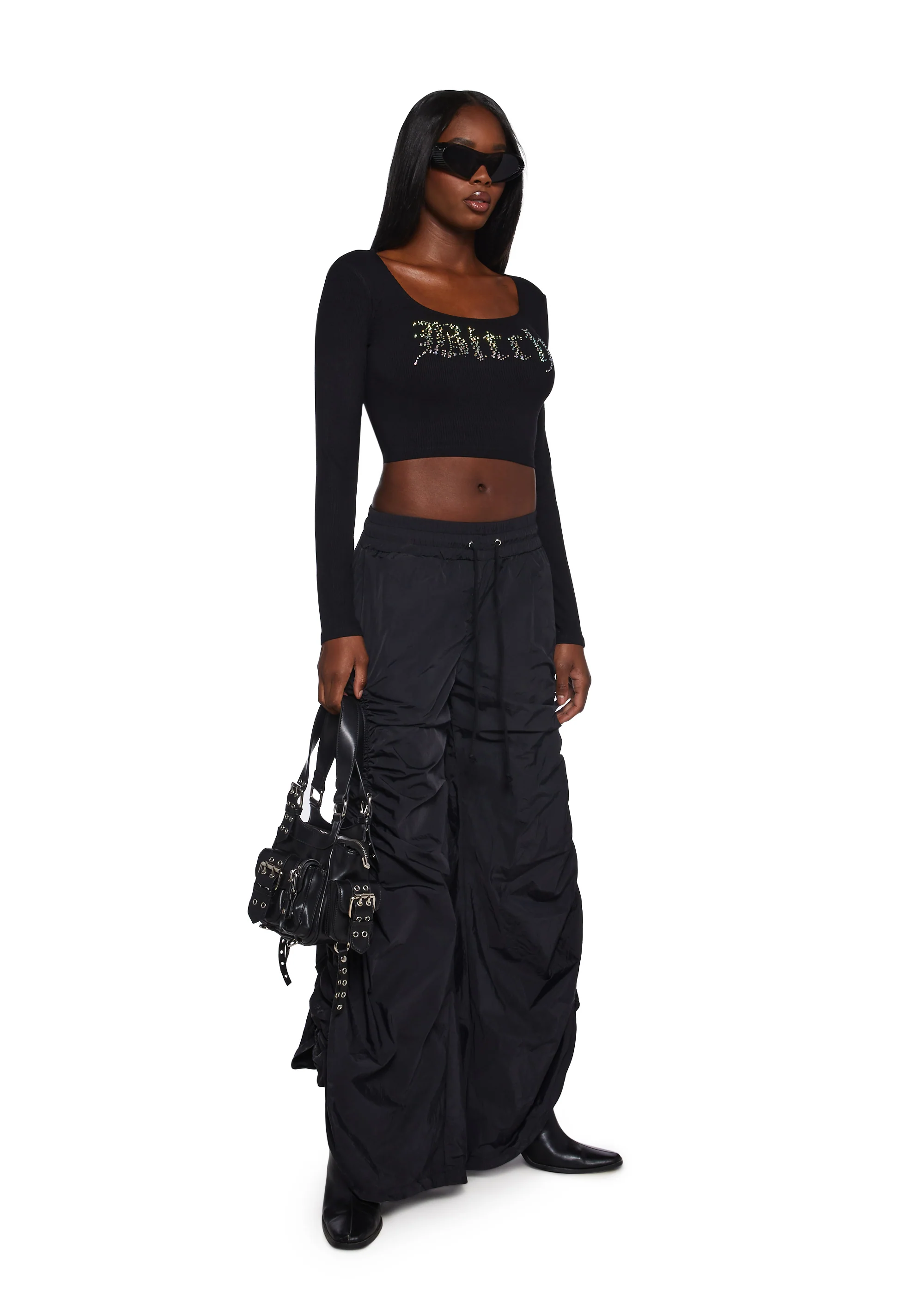 Not Nice Long Sleeve Top - Image 6