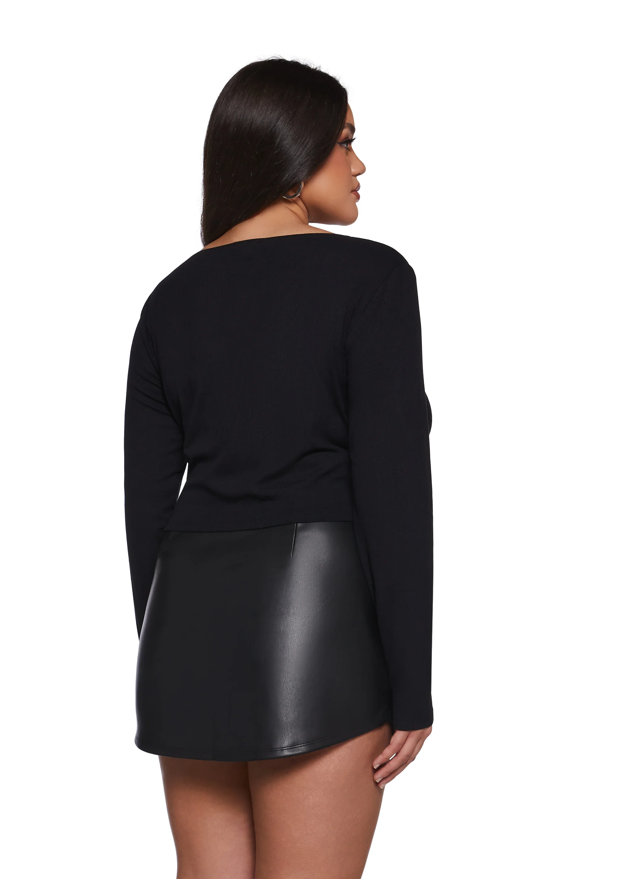 Not Nice Long Sleeve Top - Image 8