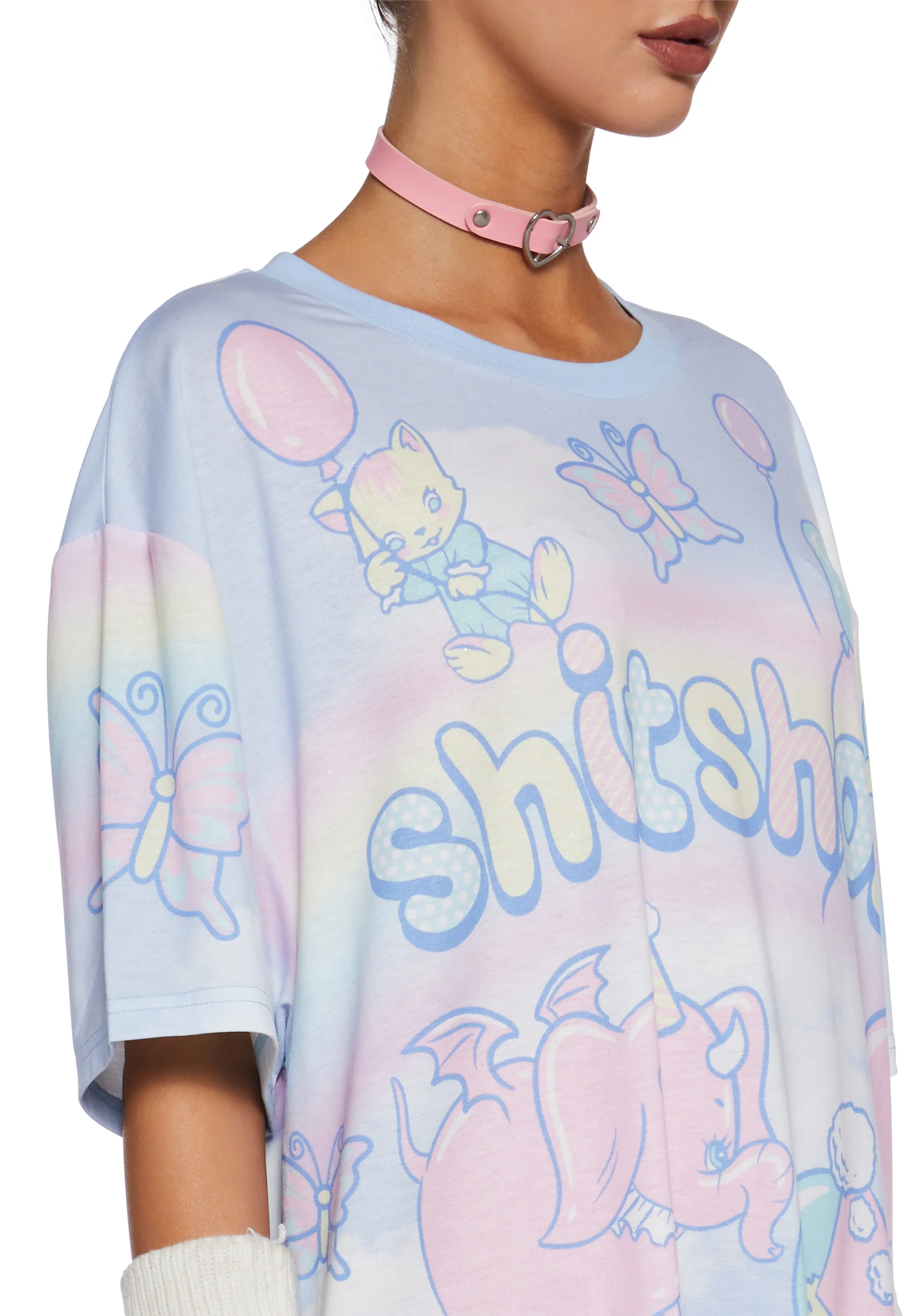 Not So Funhouse Oversized Tee - Image 5