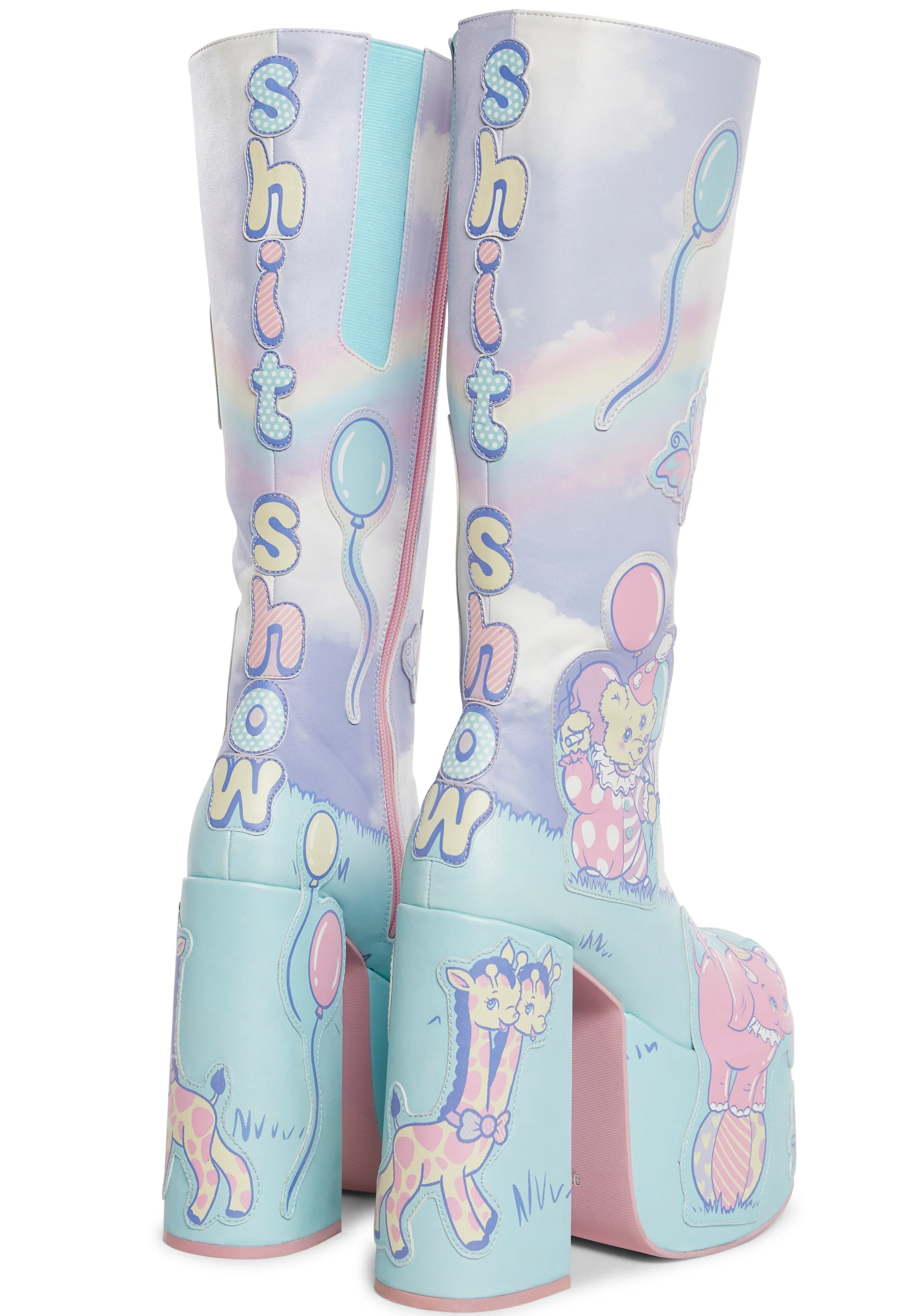 Not So Funhouse Platform Boots - Image 2