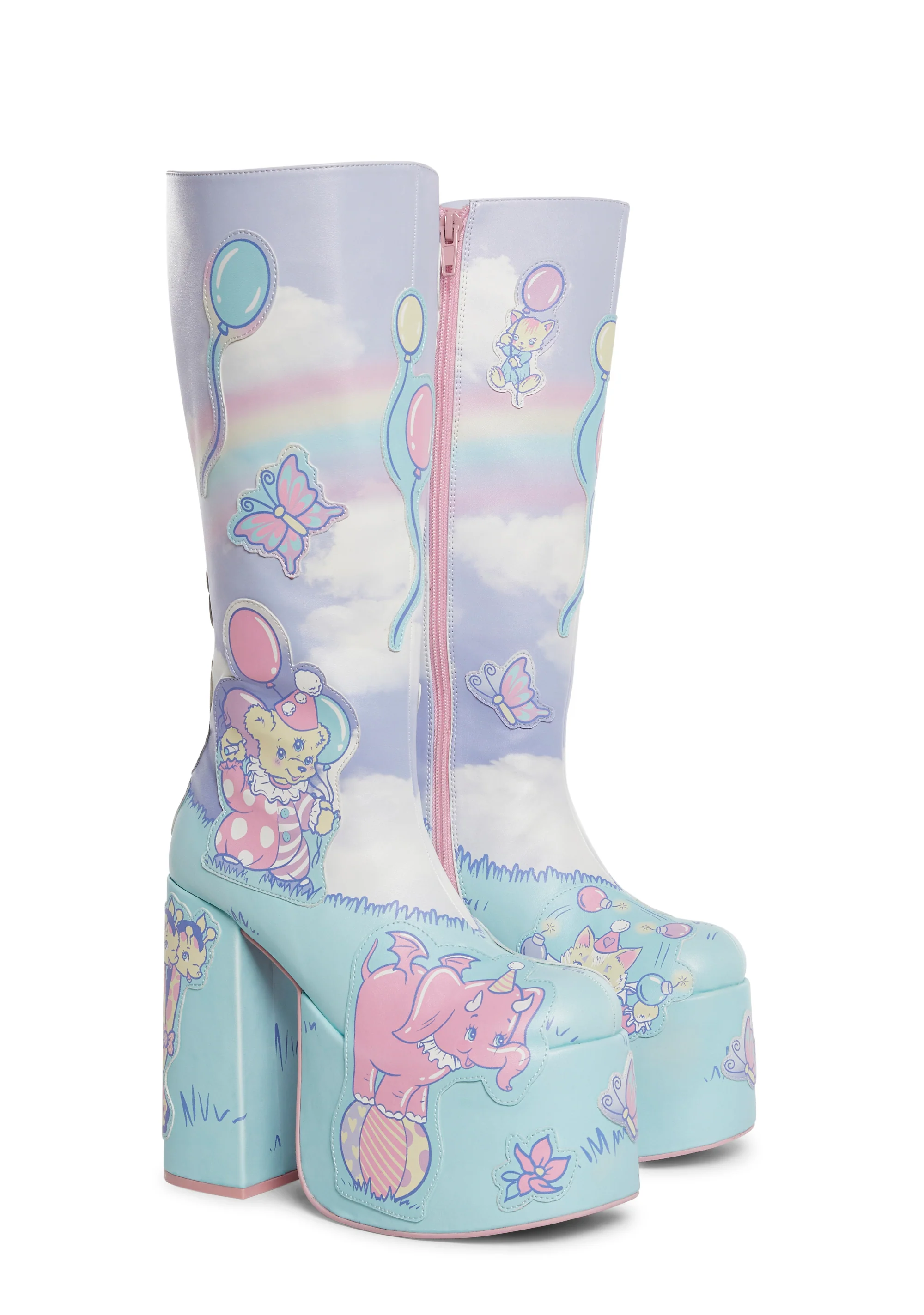 Not So Funhouse Platform Boots - Image 3