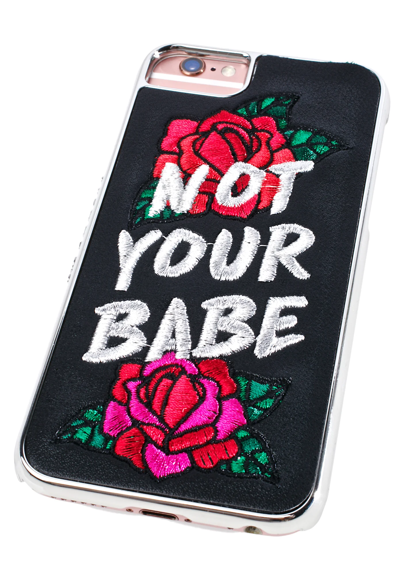 Not Your Babe iPhone Case - Image 2