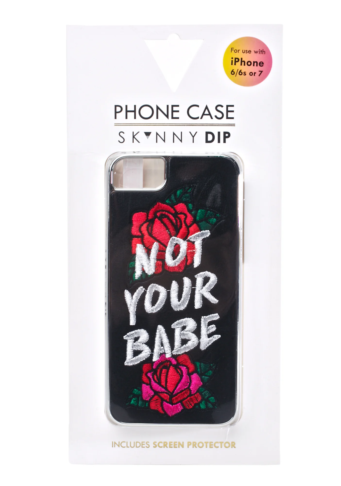 Not Your Babe iPhone Case - Image 3