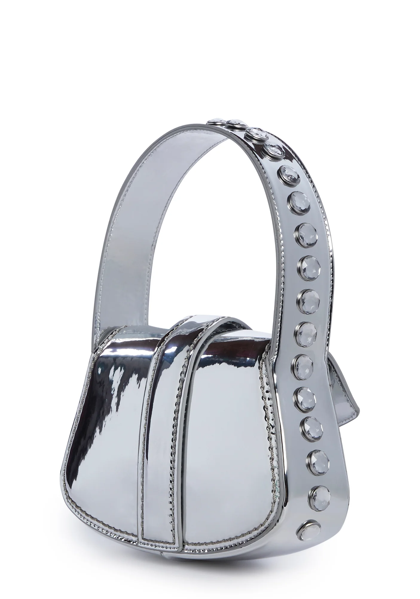 Not Your Doll Mini Bag - Silver - Image 5