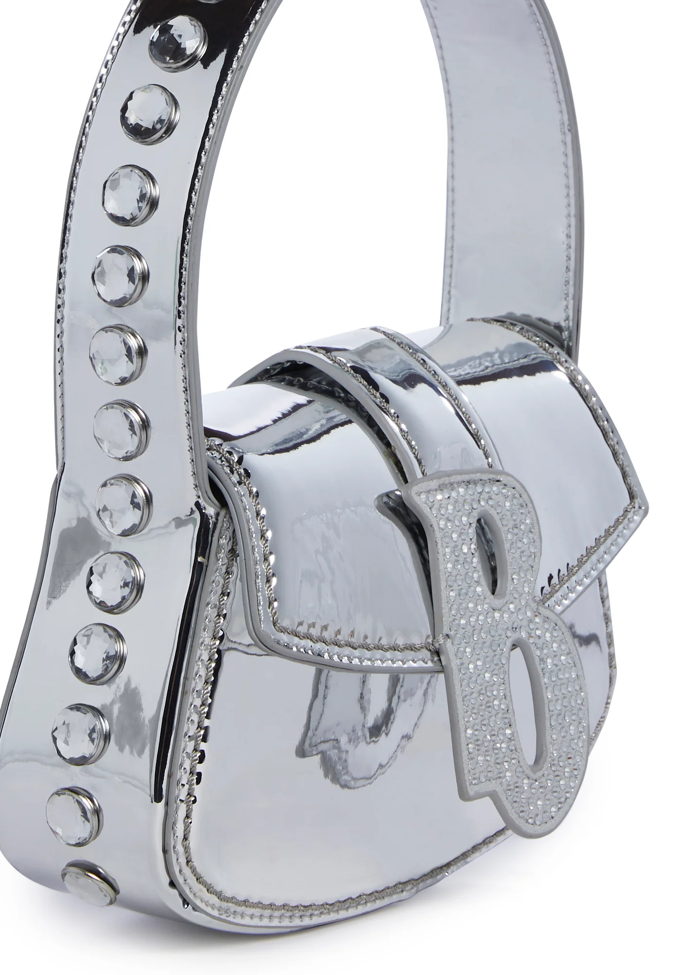 Not Your Doll Mini Bag - Silver - Image 6