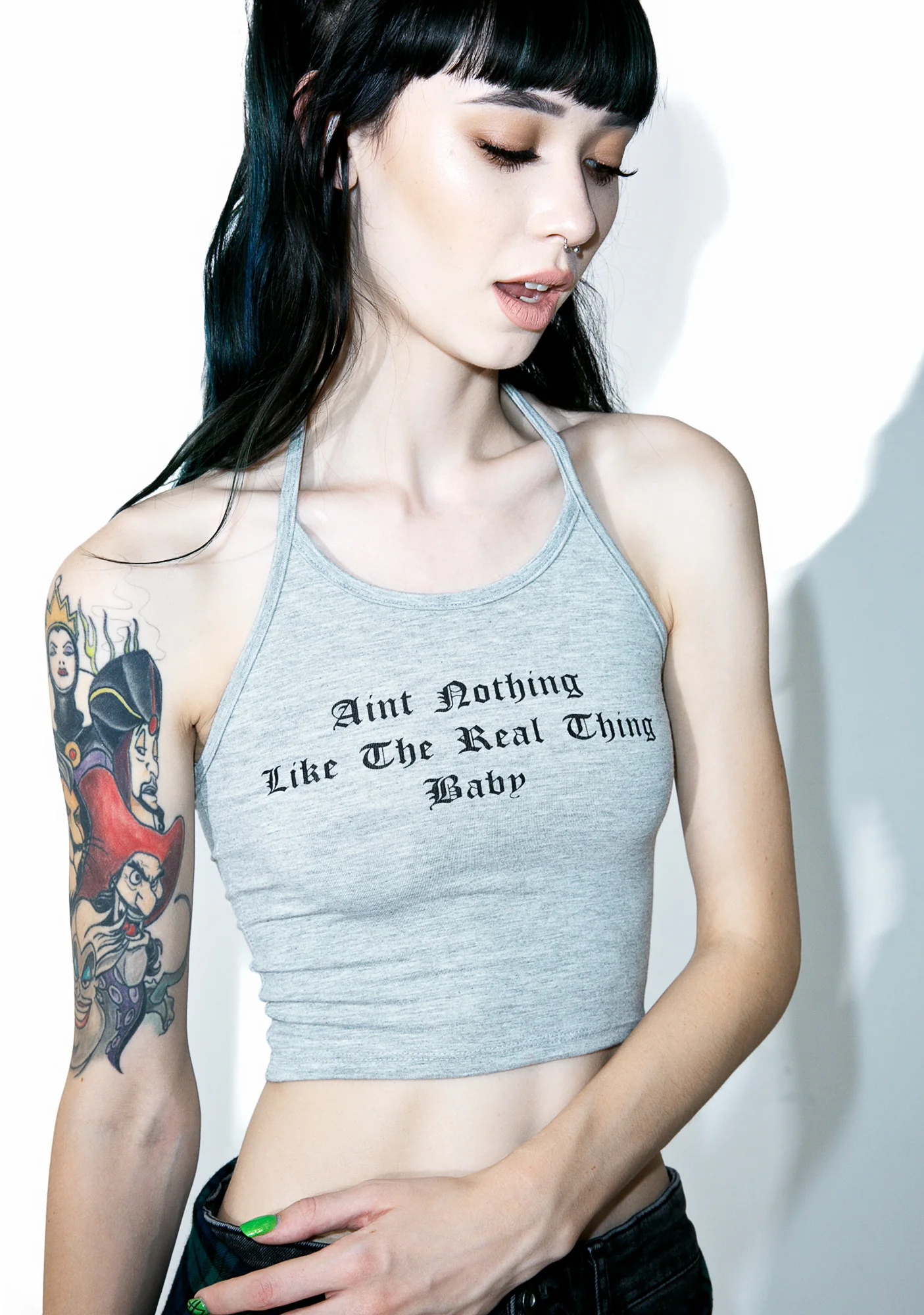Nothing Like The Real Thing Halter Top - Image 2
