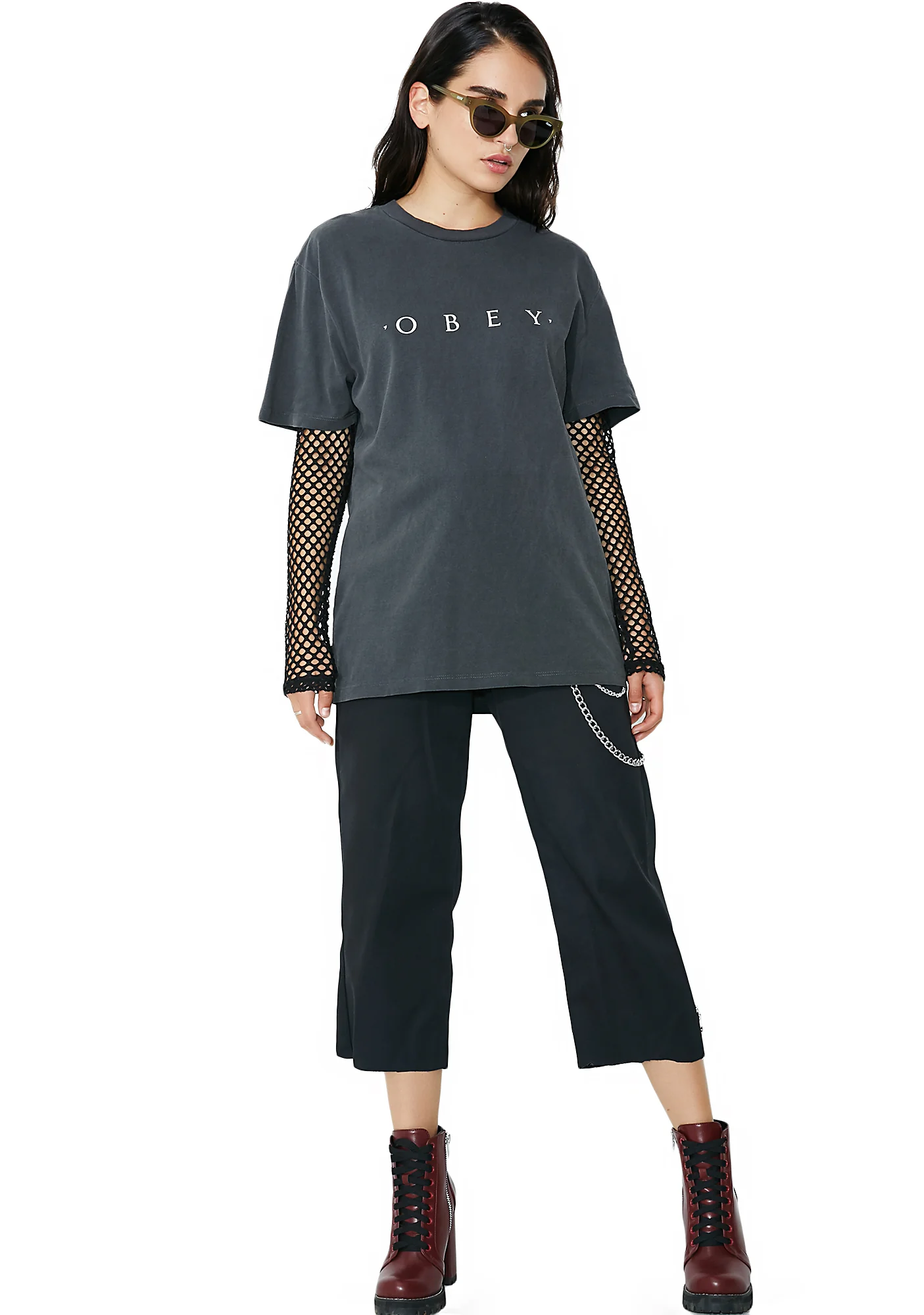 Novel Obey Basic Pigment Tee - Image 5
