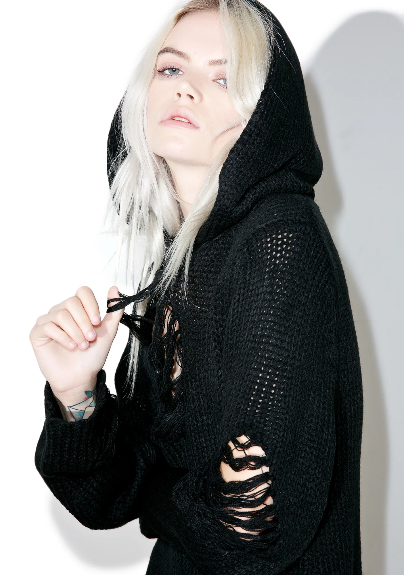 Nu-War Knit Hoodie - Image 2