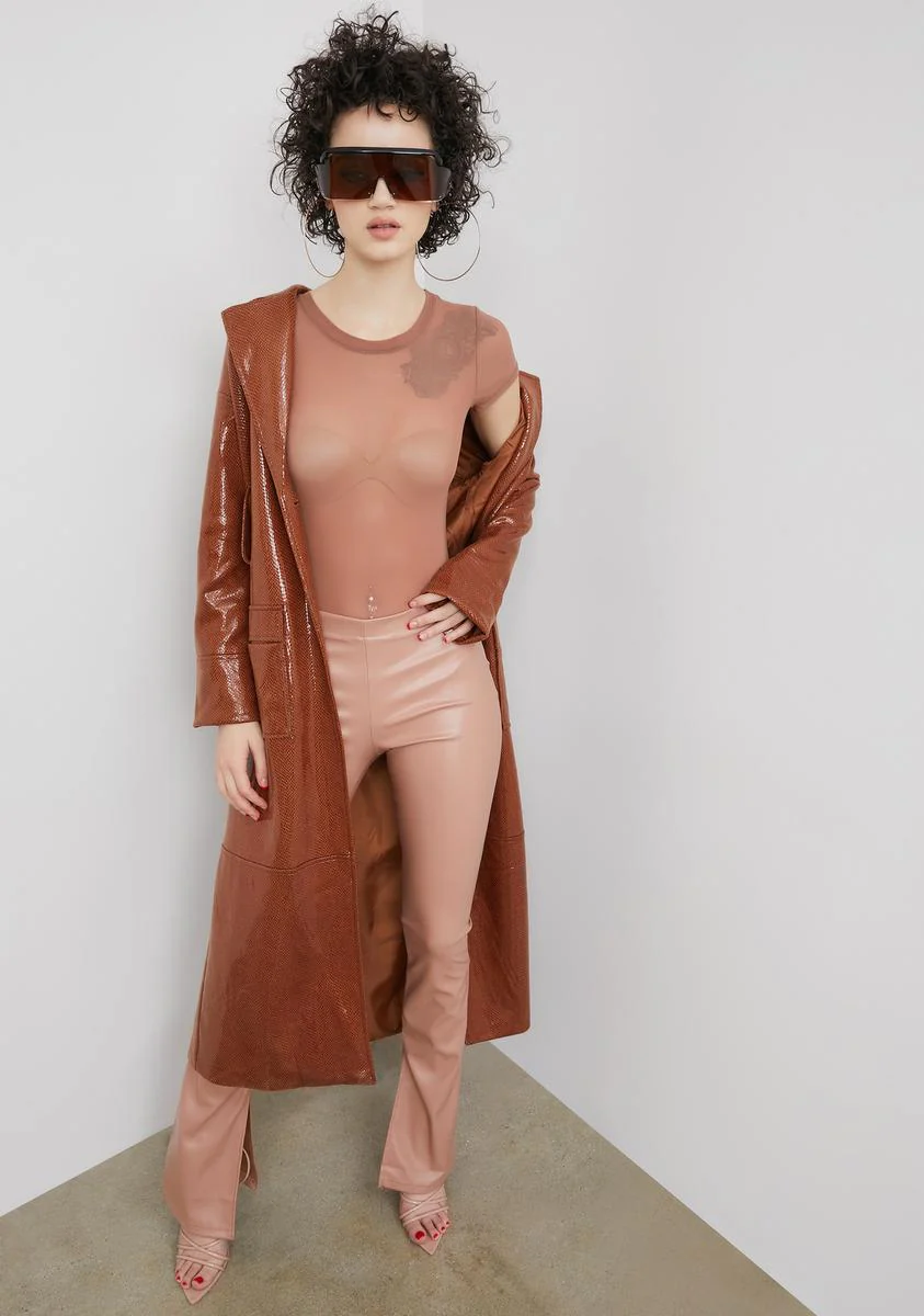 Nude Shimming It Mesh Bodysuit - Image 3