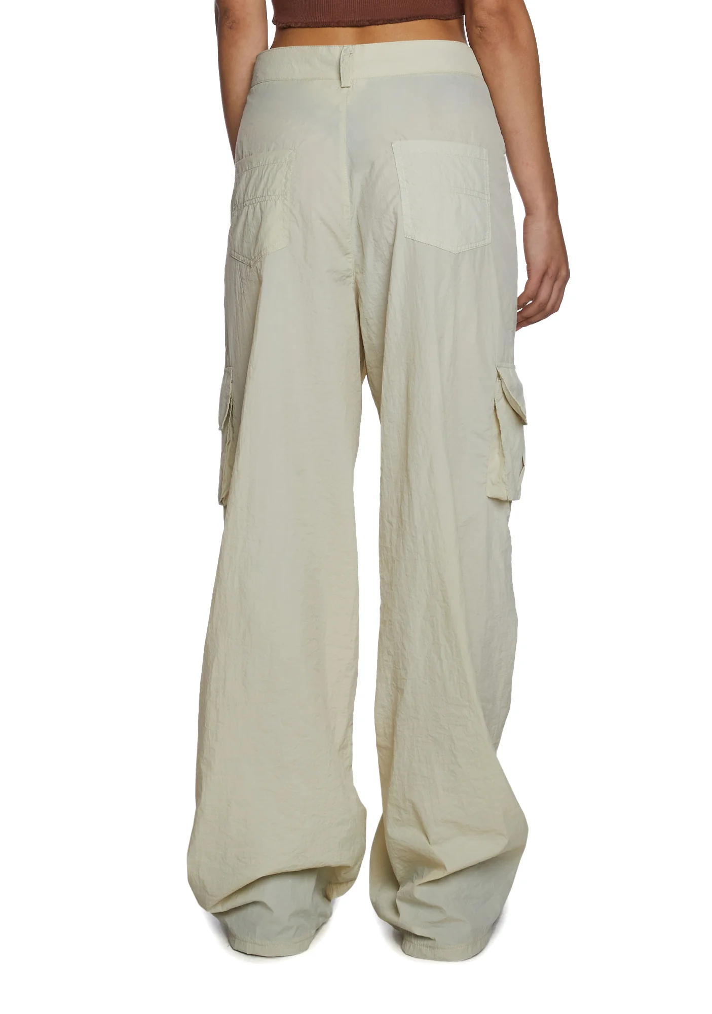 Nylon Cargo Trousers - Image 4