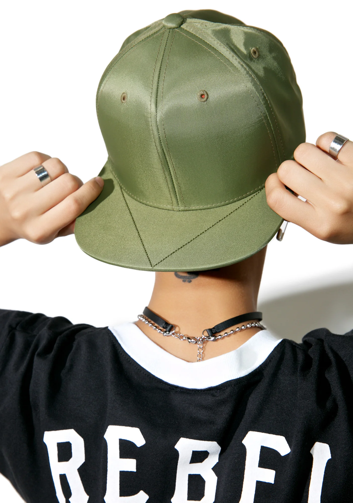 Nylon MA-1 Snapback - Image 10