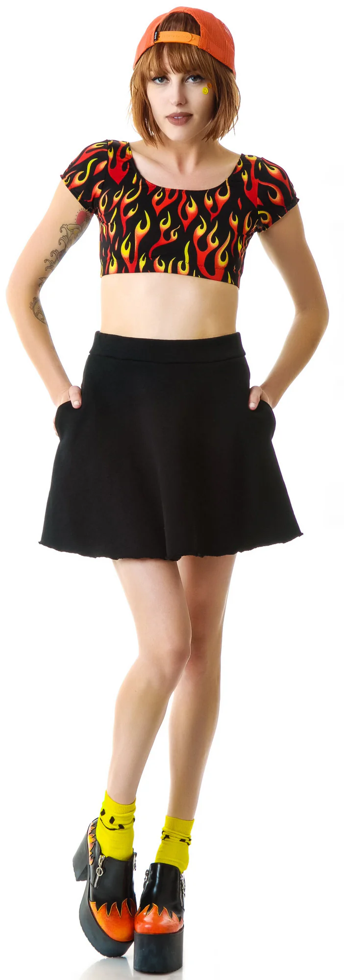 O La La French Terry Circle Skirt - Image 3