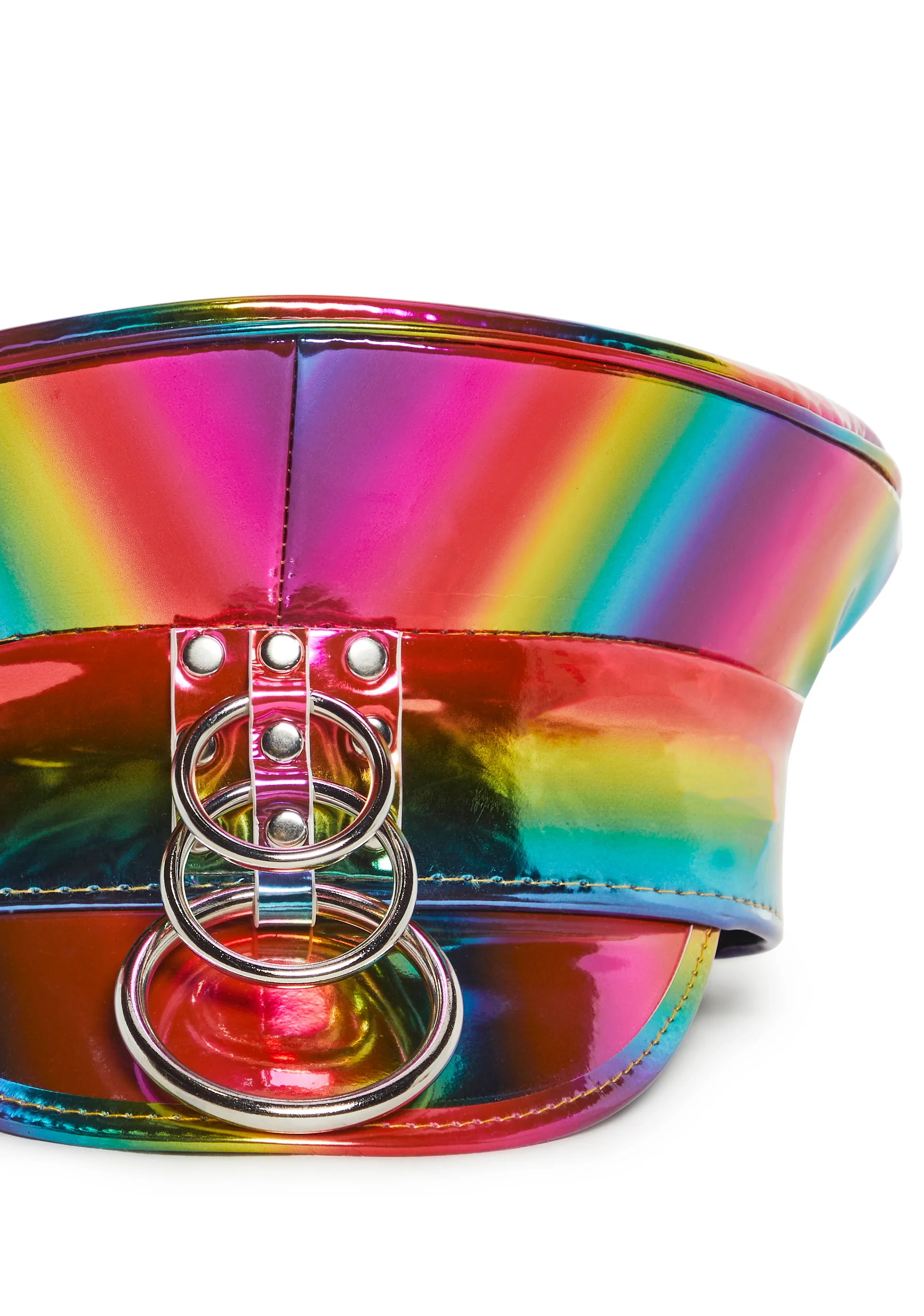 O-Ring Rainbow Captain Hat - Image 6