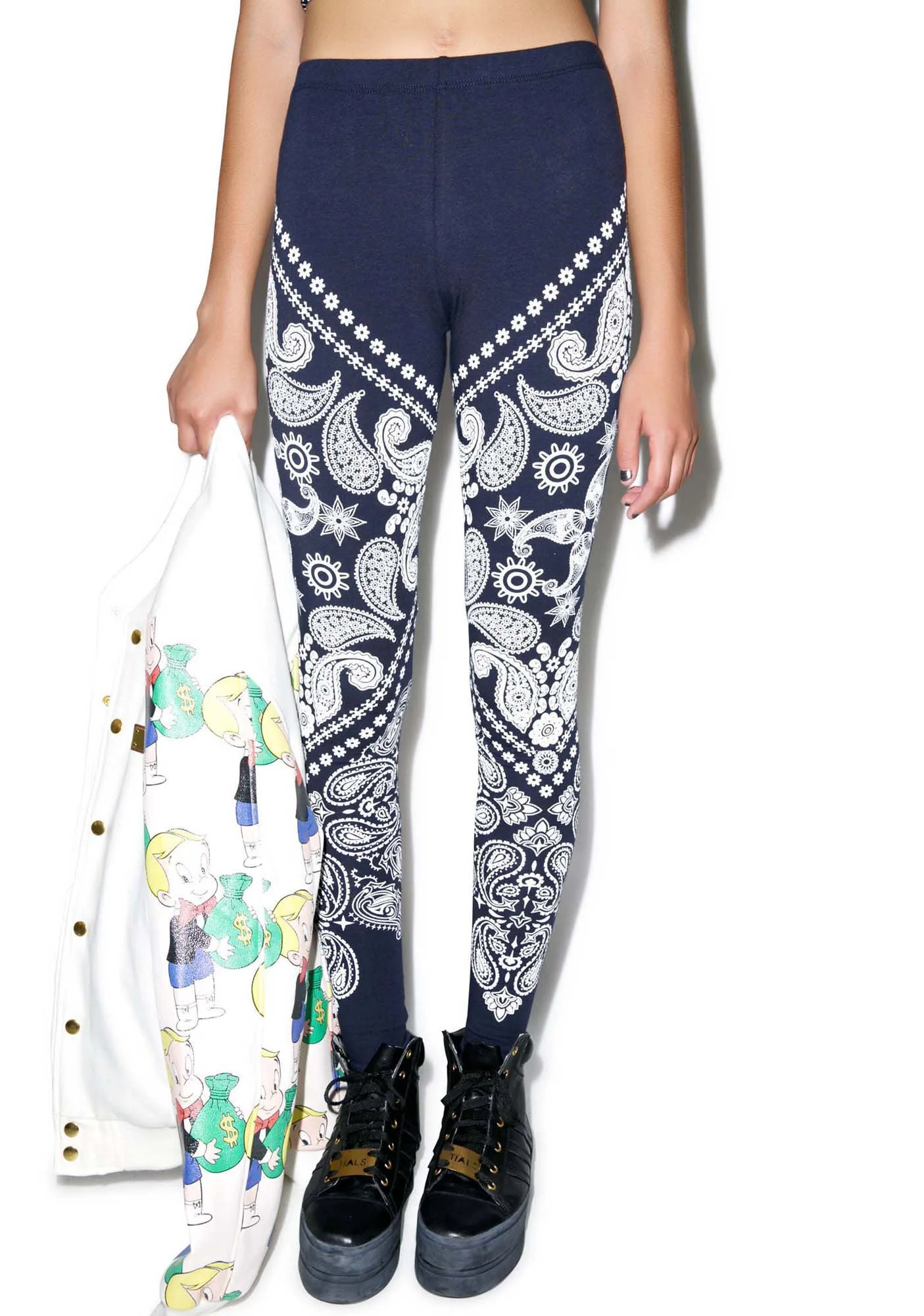 Oakland High Waist Leggings - Black - Image 15