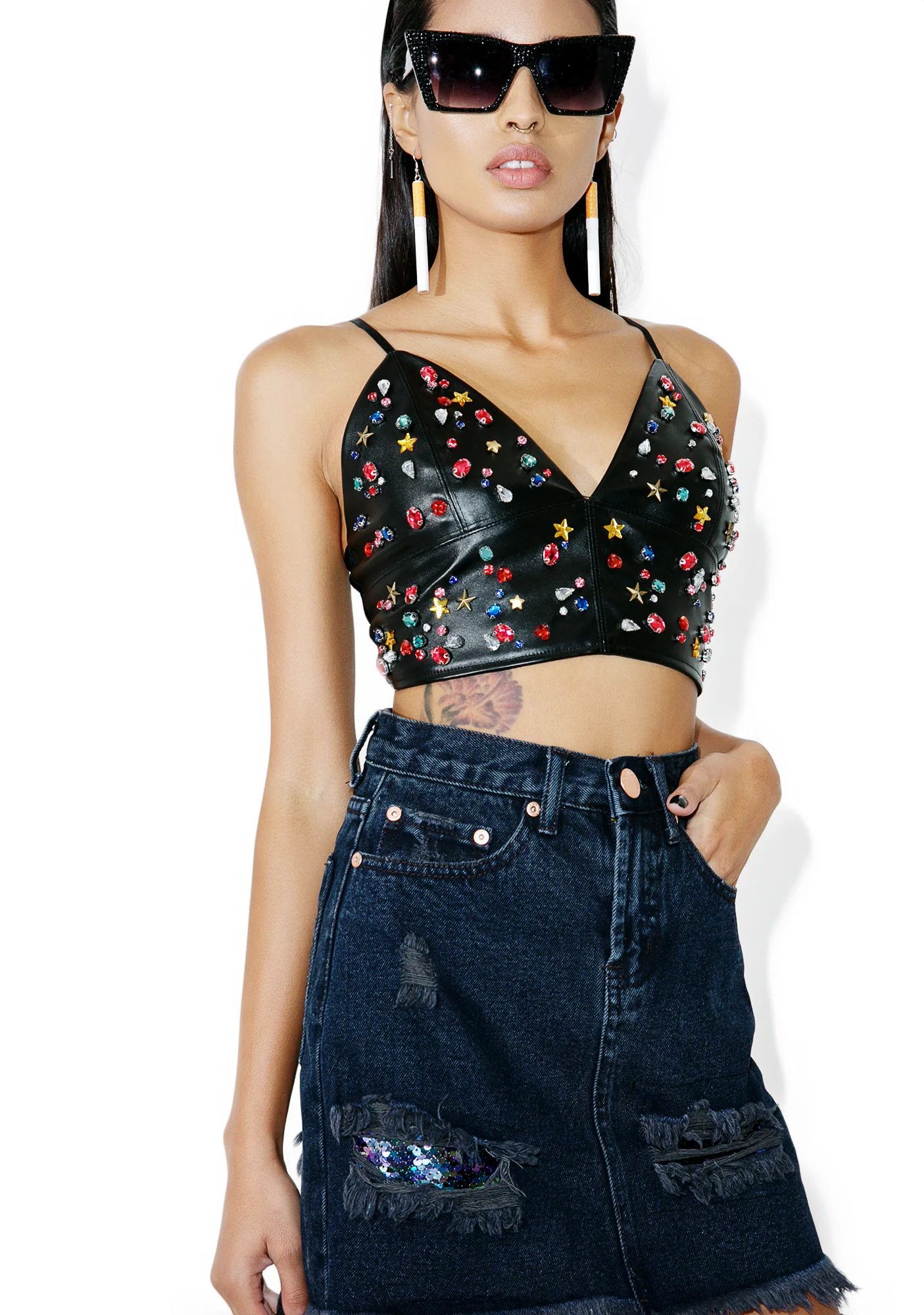 Oceana Denim Skirt - Image 4
