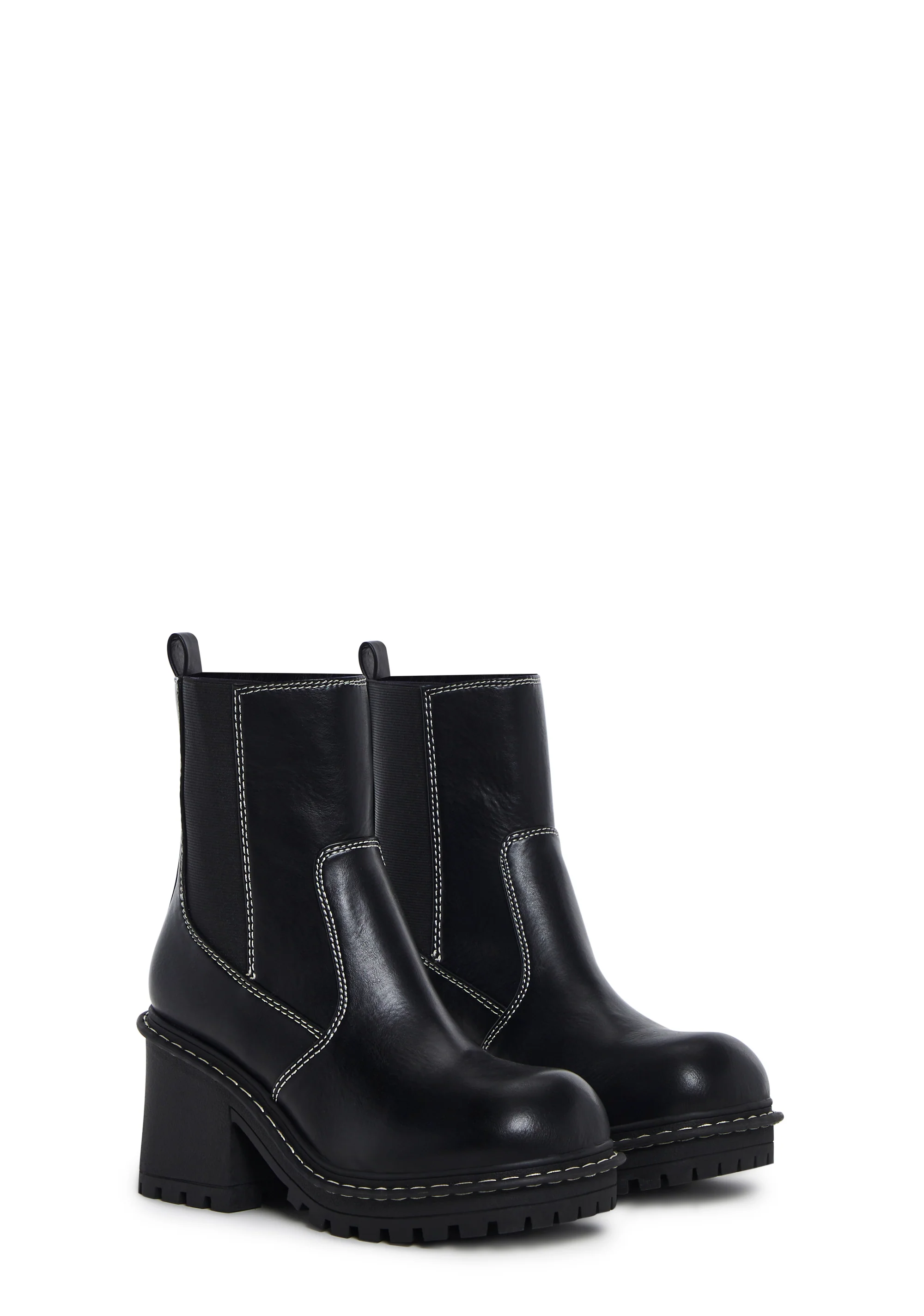 Off The Record Ankle Boots - Black - Image 4