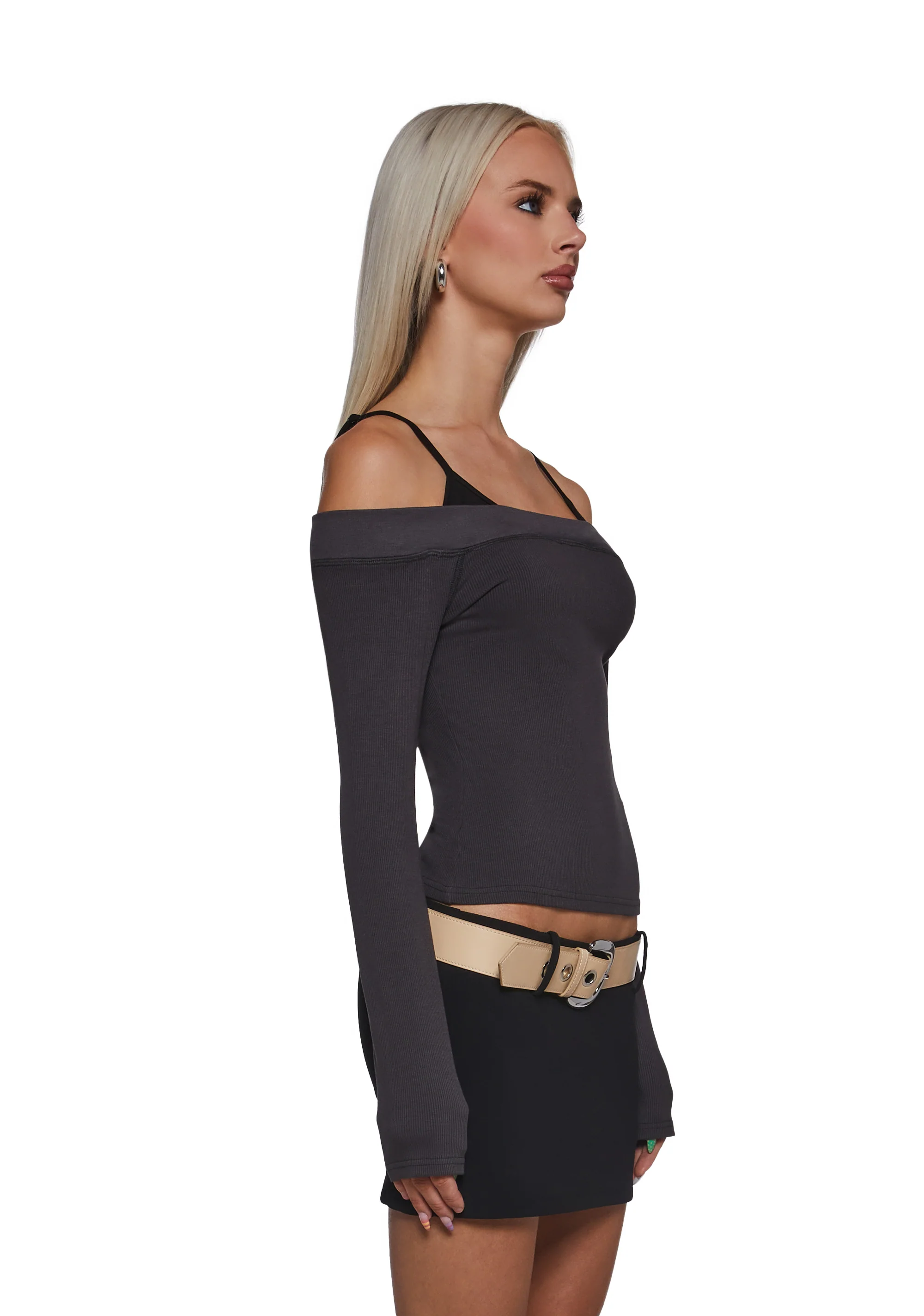 Blush Decisions Off The Shoulder Top - Image 3